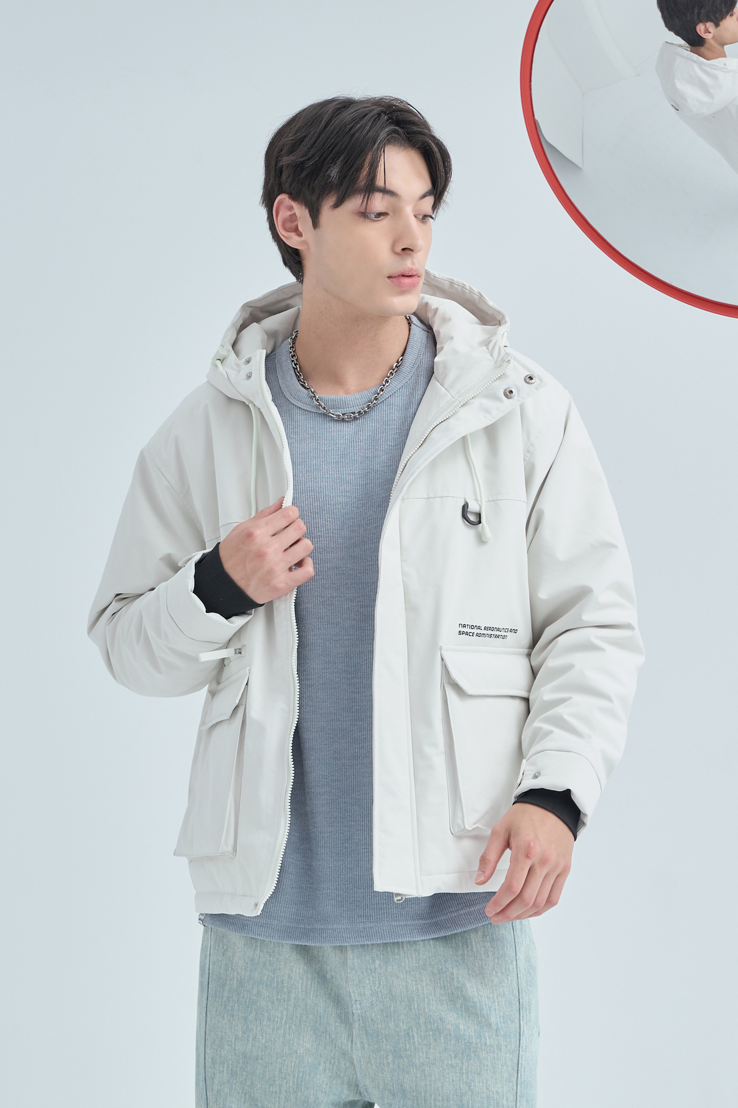 太空系列 星域漫遊 鋪棉外套