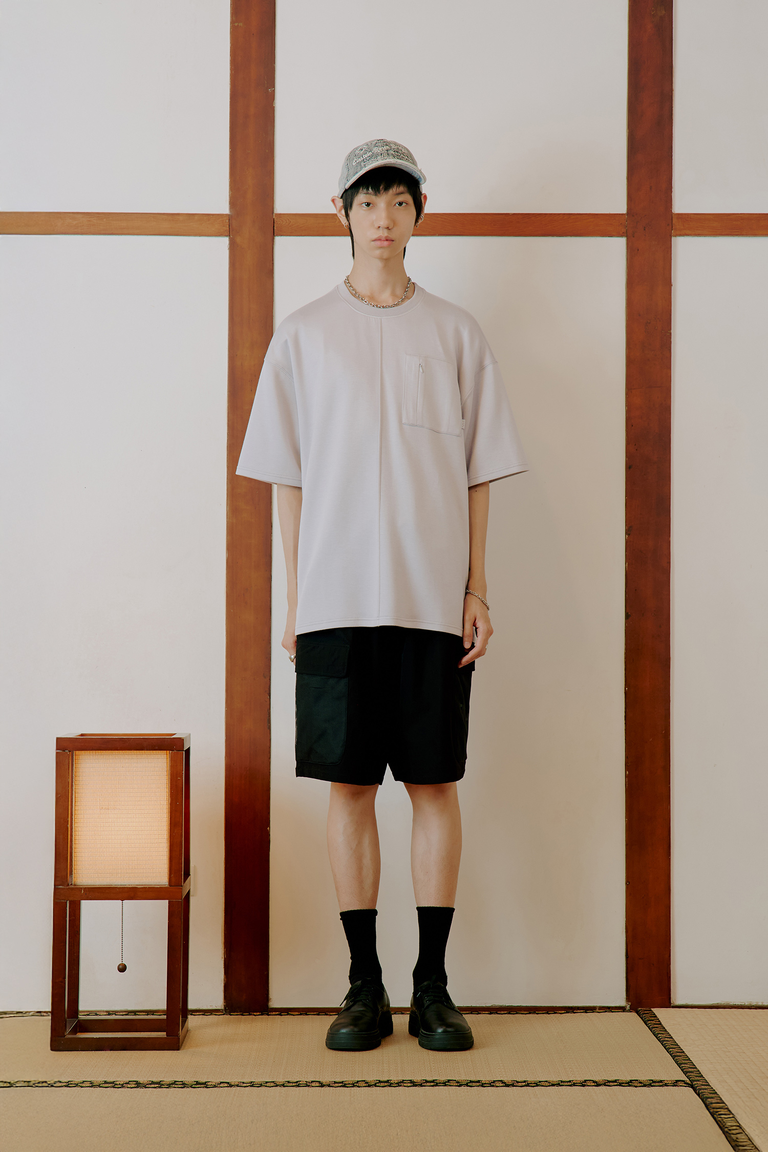 基礎簡約 太空棉短袖上衣