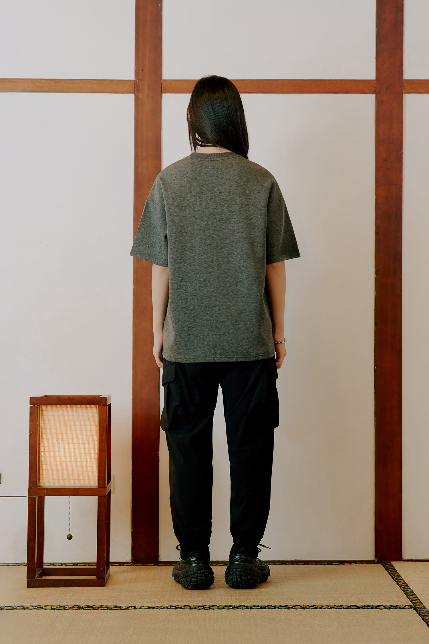 基礎簡約 太空棉短袖上衣