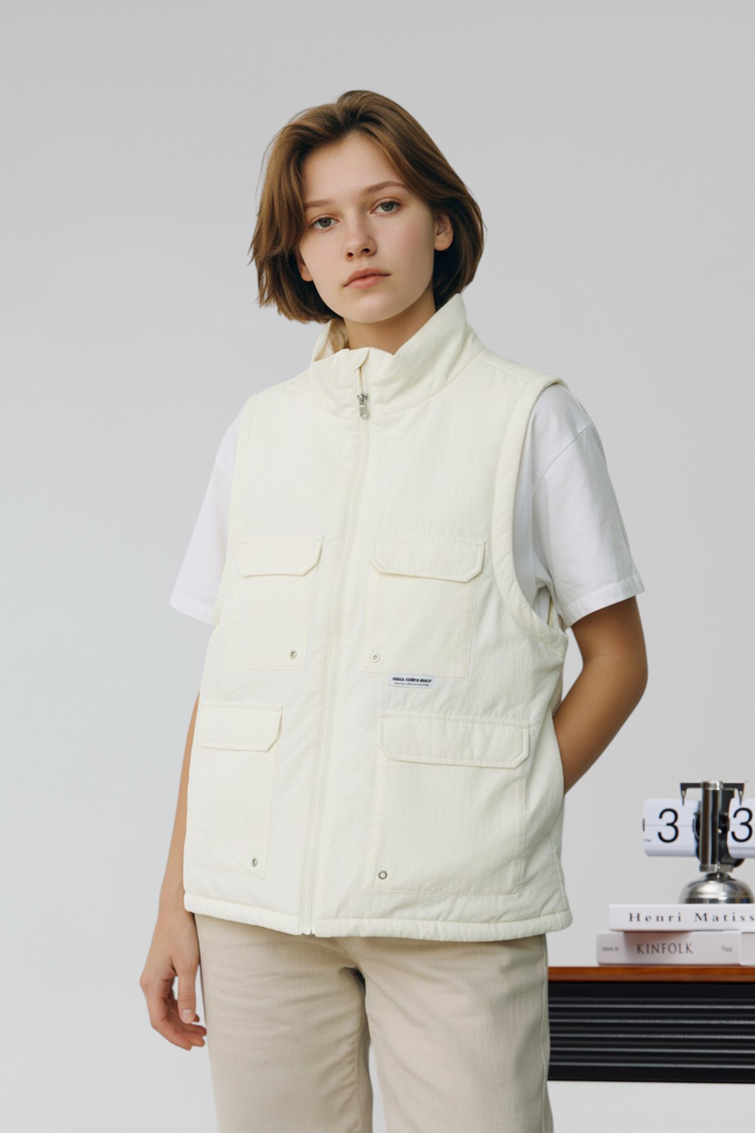 日常多袋 輕量鋪棉背心