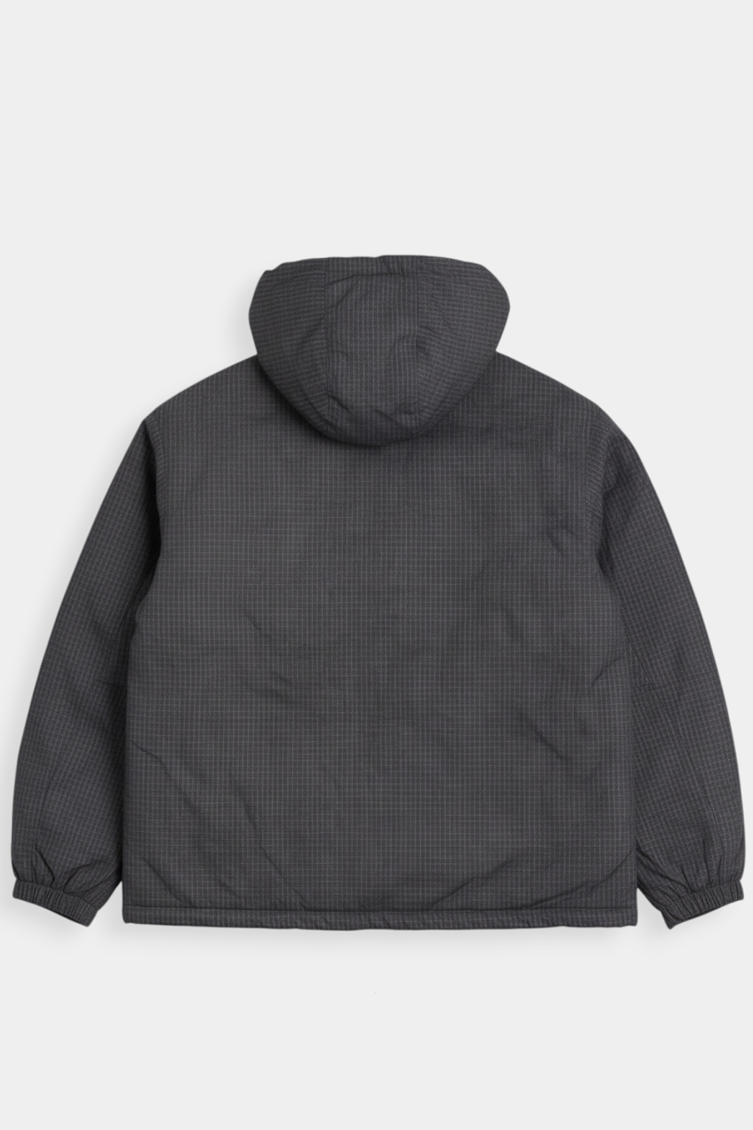 金屬撞釘 鋪棉格紋外套