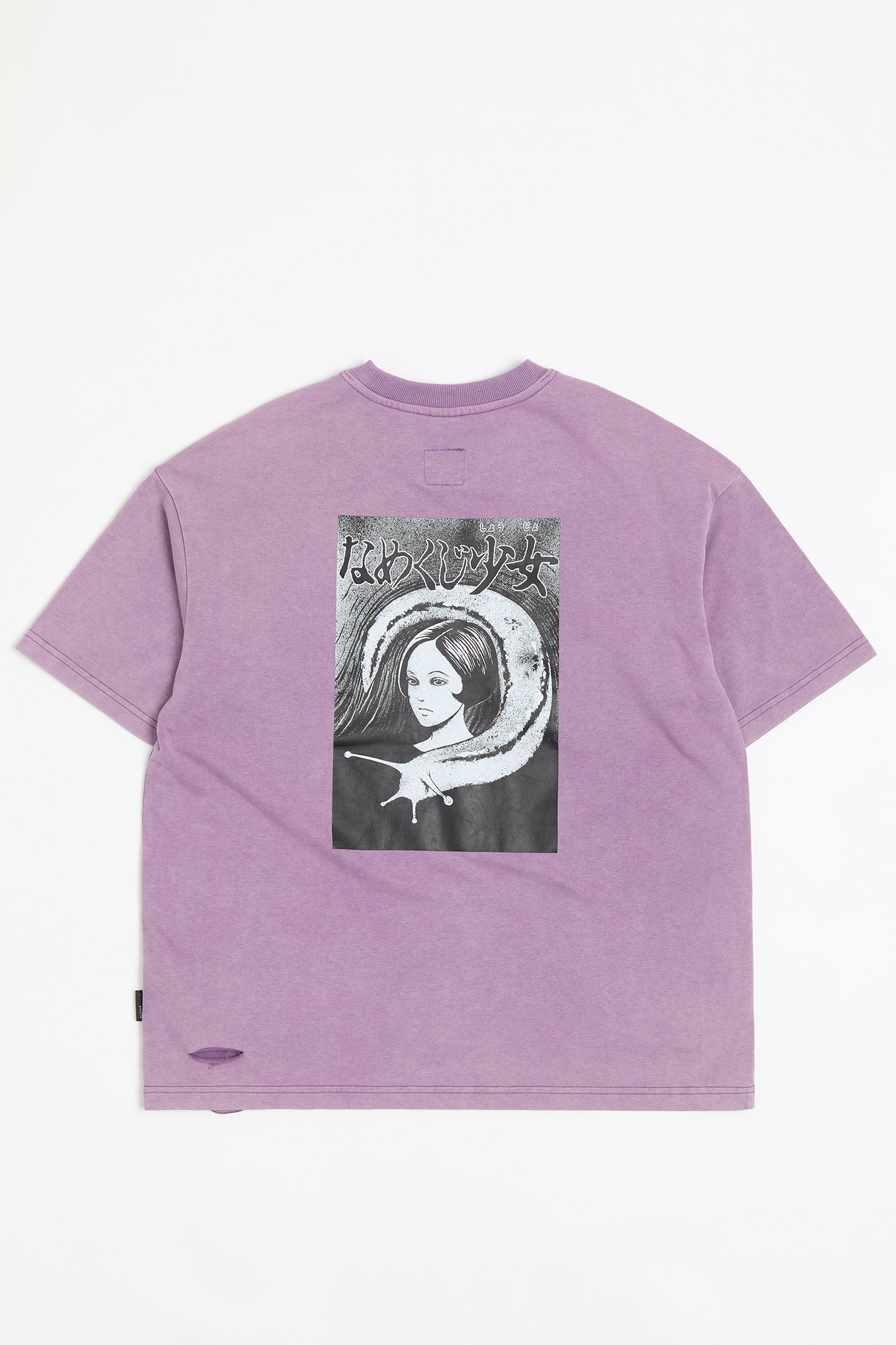 伊藤潤二驚選集 蛞蝓少女洗水短袖上衣