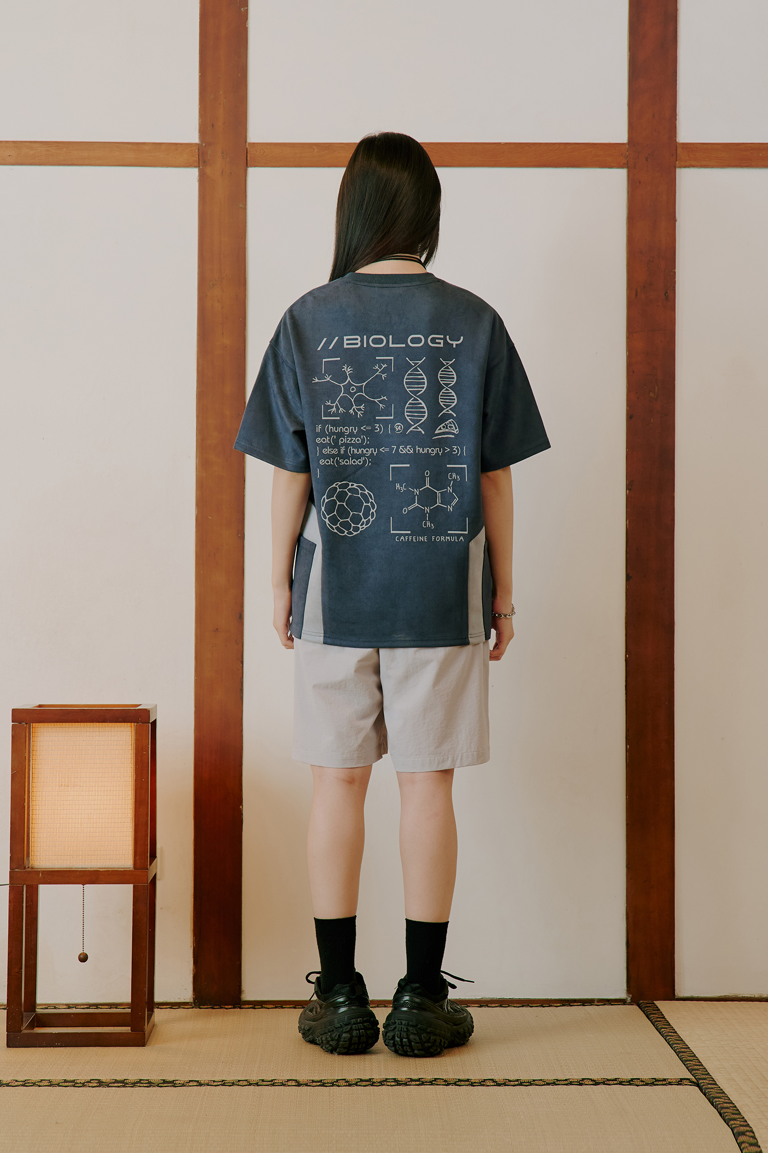 飢餓公式 麂皮 短袖上衣