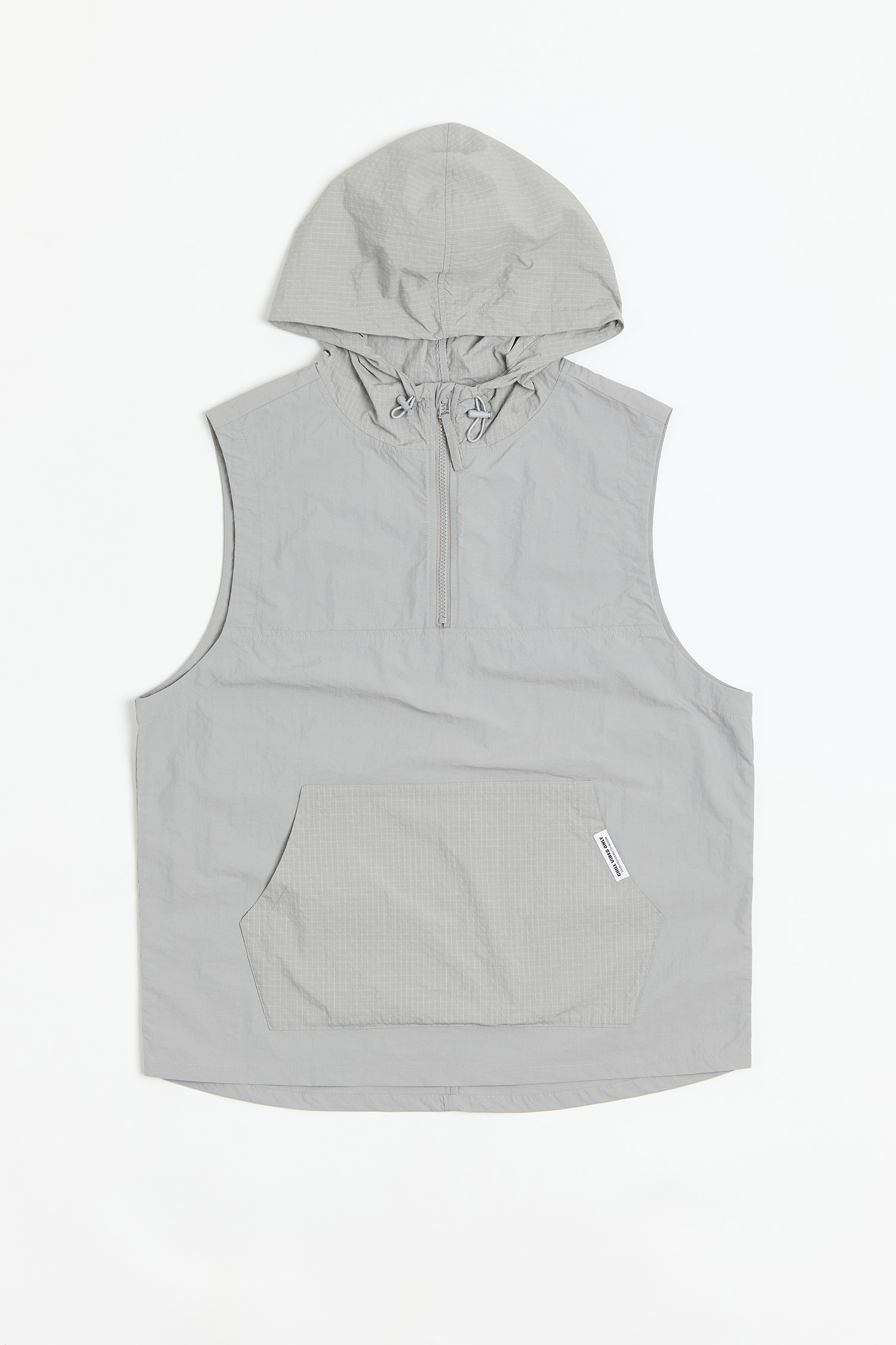 韓系 輕量 連帽背心