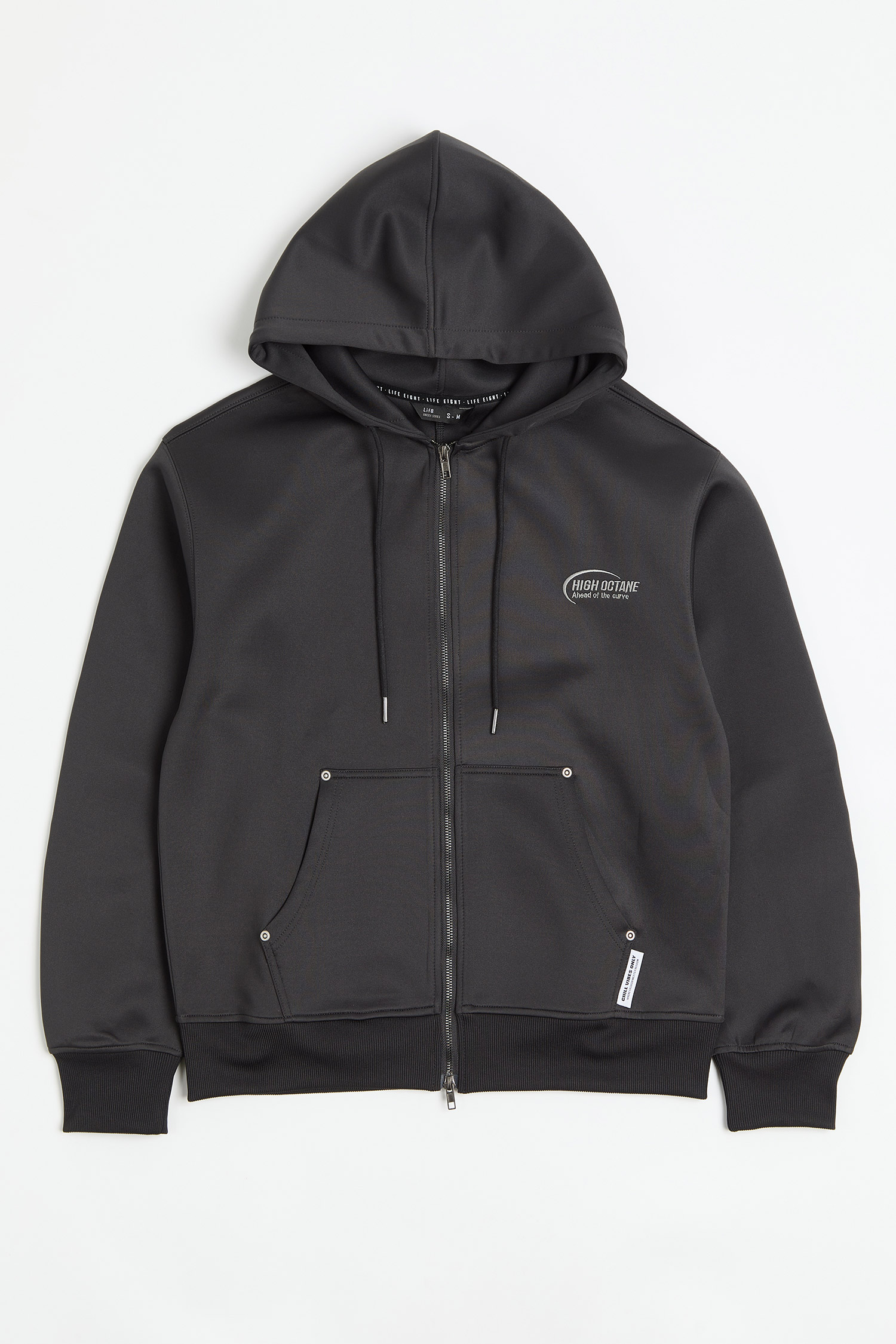 經典電繡 太空棉連帽外套