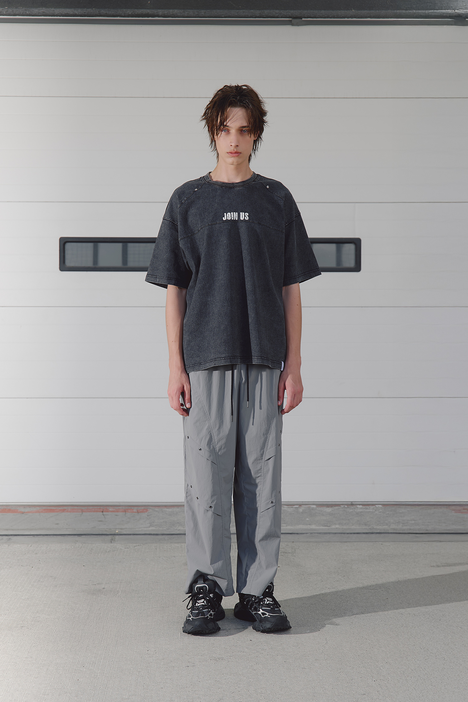 全力以赴 水洗短袖上衣