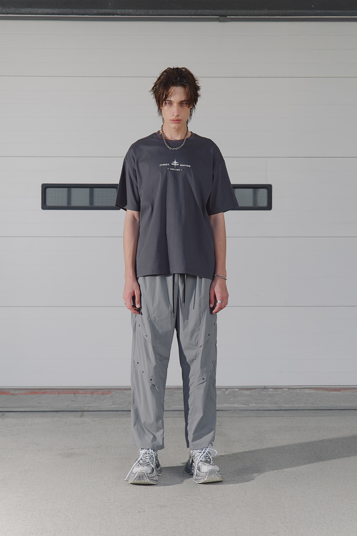 掌控街道 印花短袖上衣