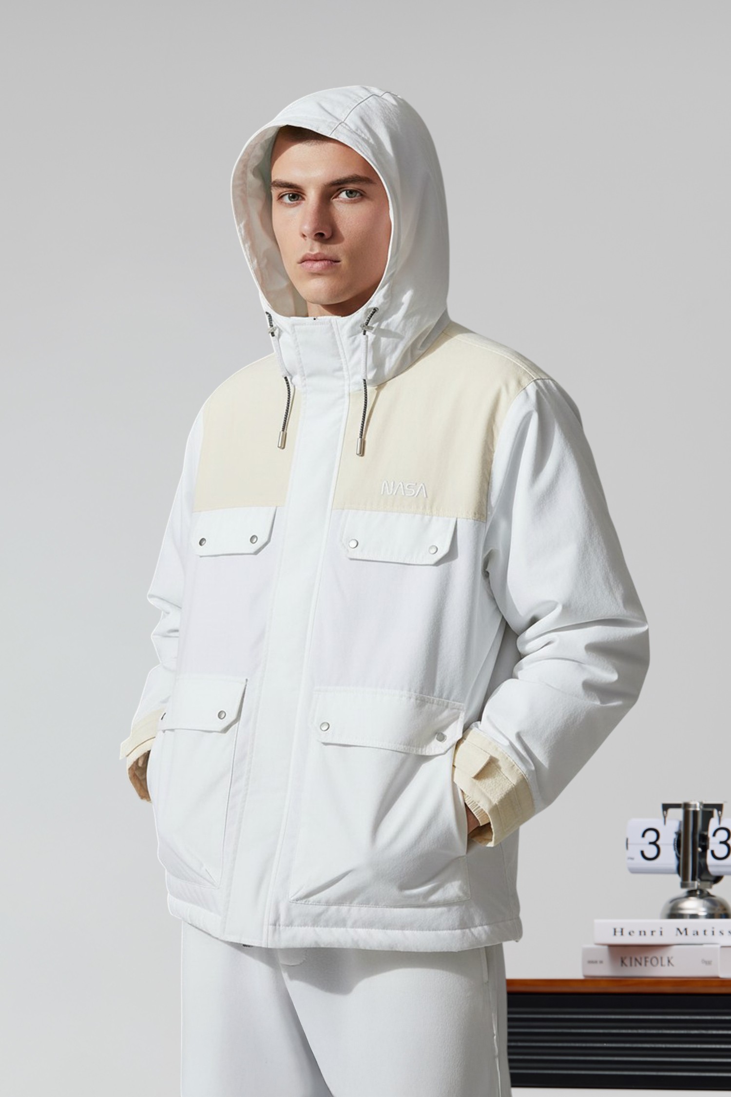 太空系列 太初編碼 鋪棉連帽外套