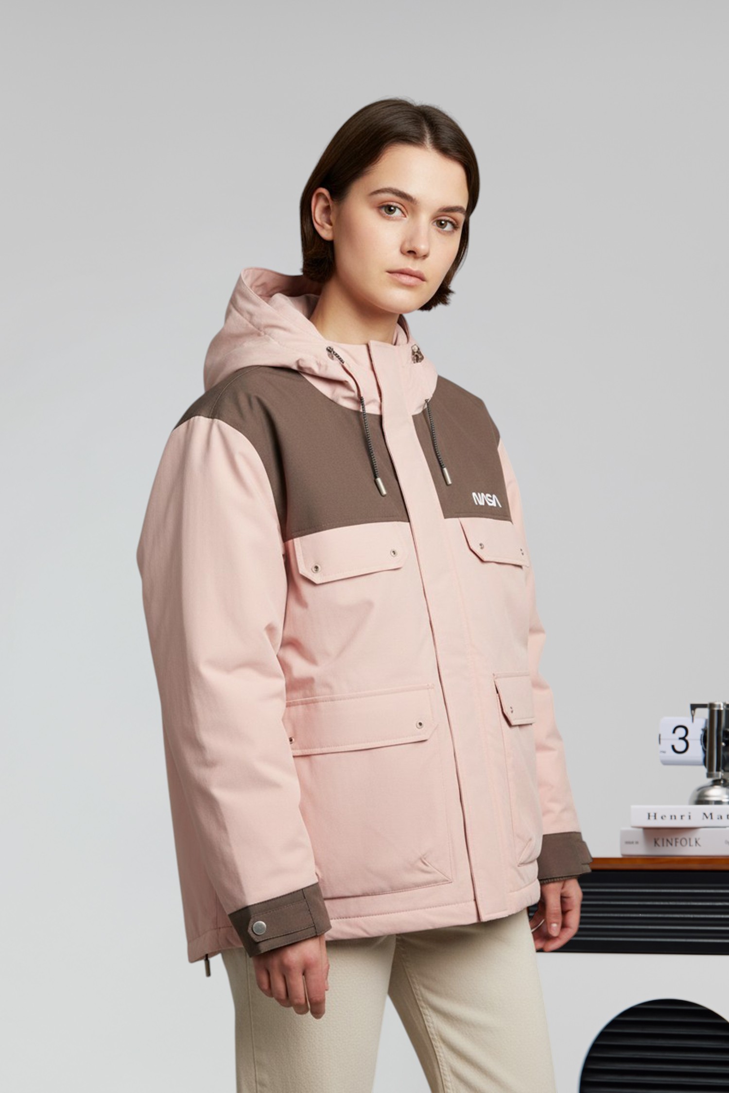 太空系列 太初編碼 鋪棉連帽外套