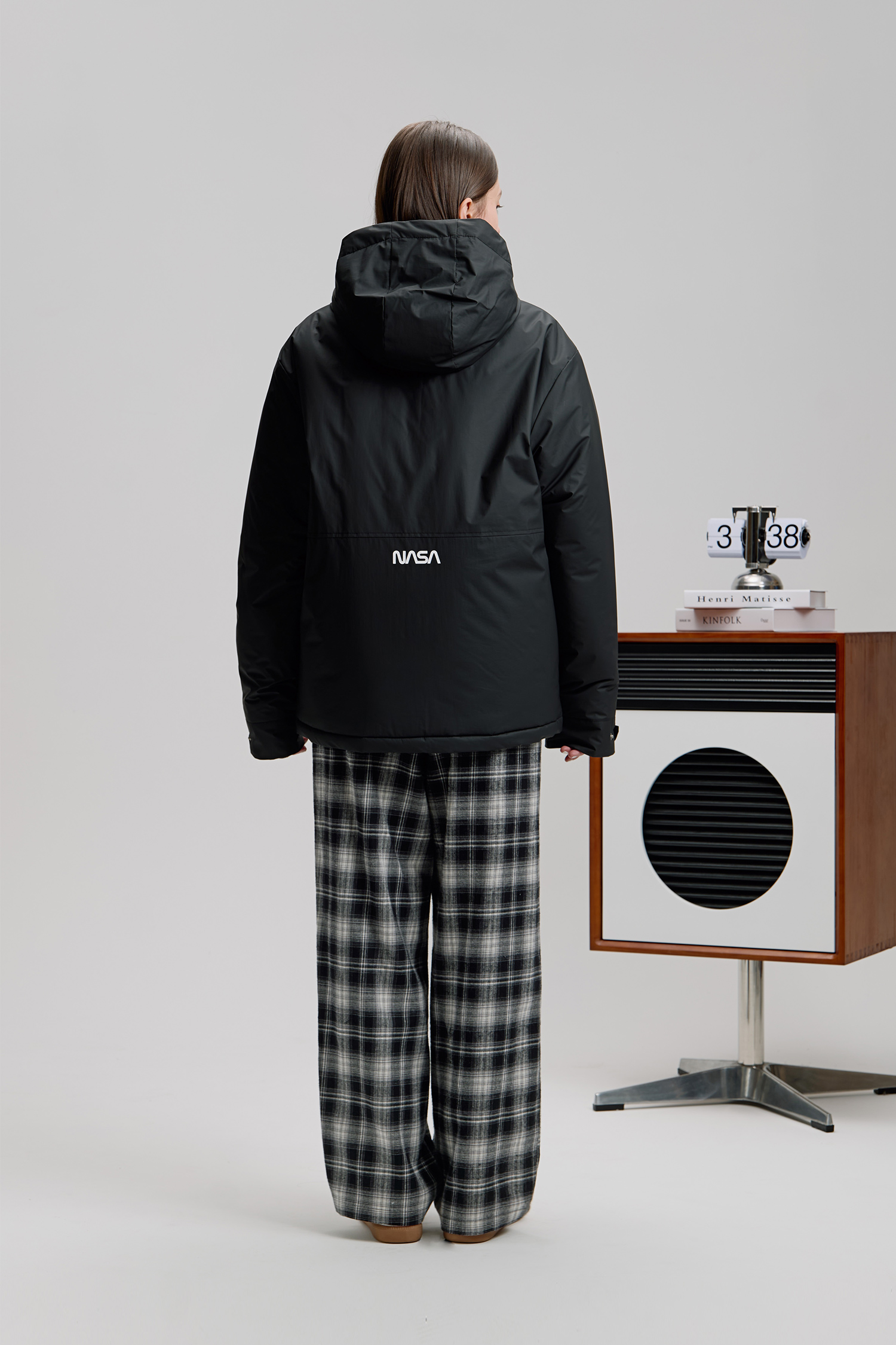 太空系列 光年計畫 鋪棉連帽外套