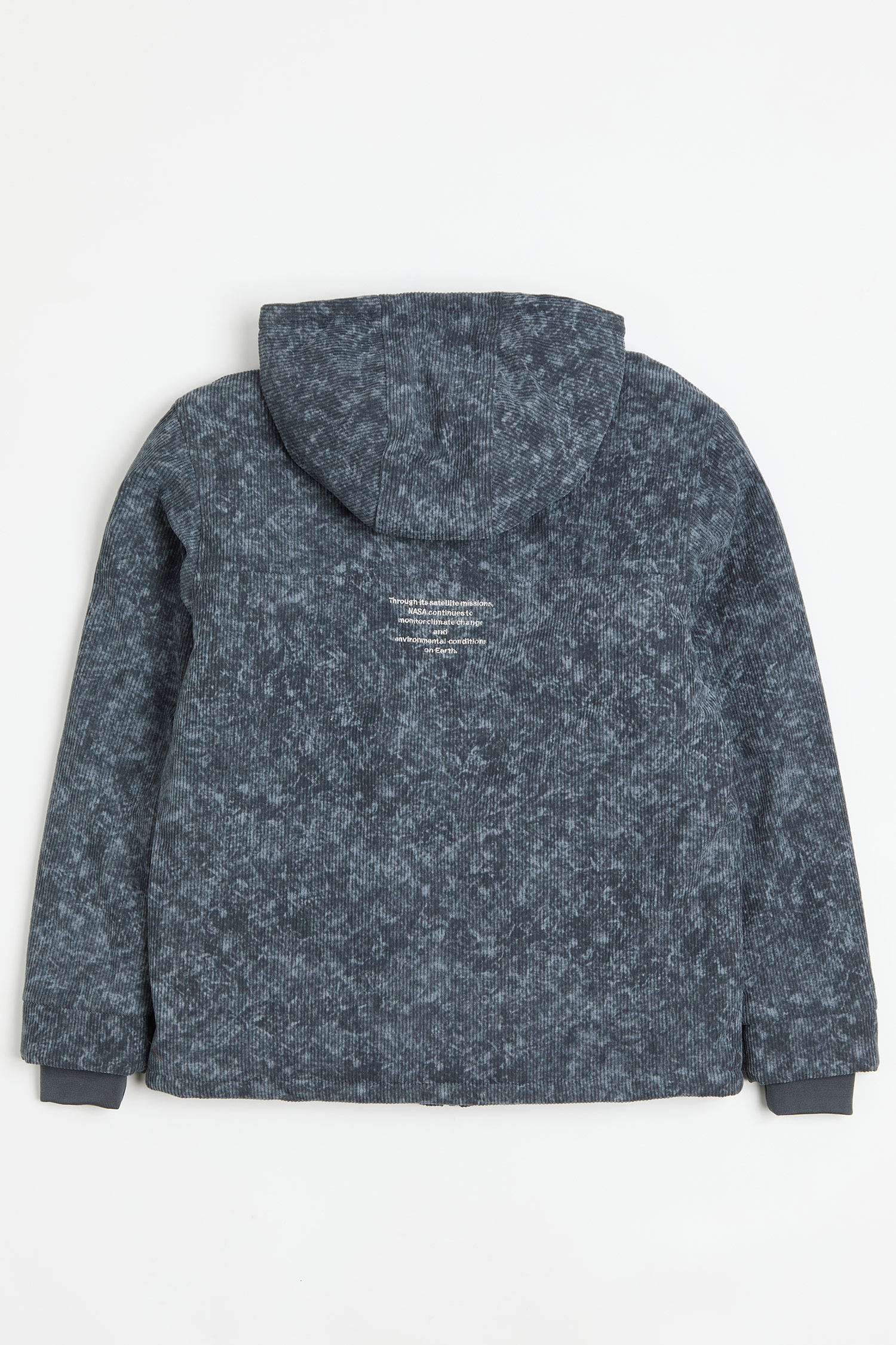 太空系列 星際雲圖 條絨鋪棉外套