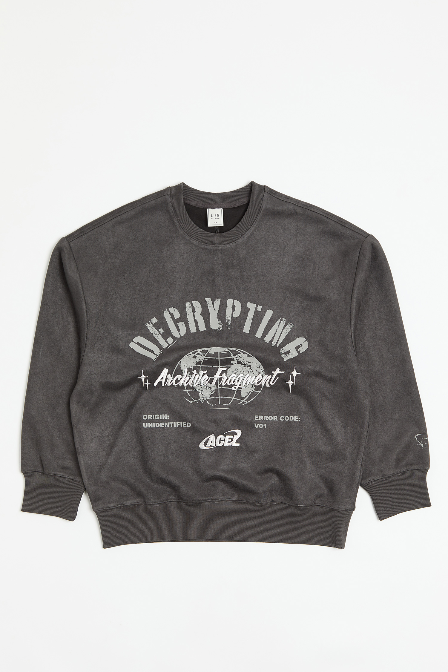 原始訊號 麂皮長袖上衣