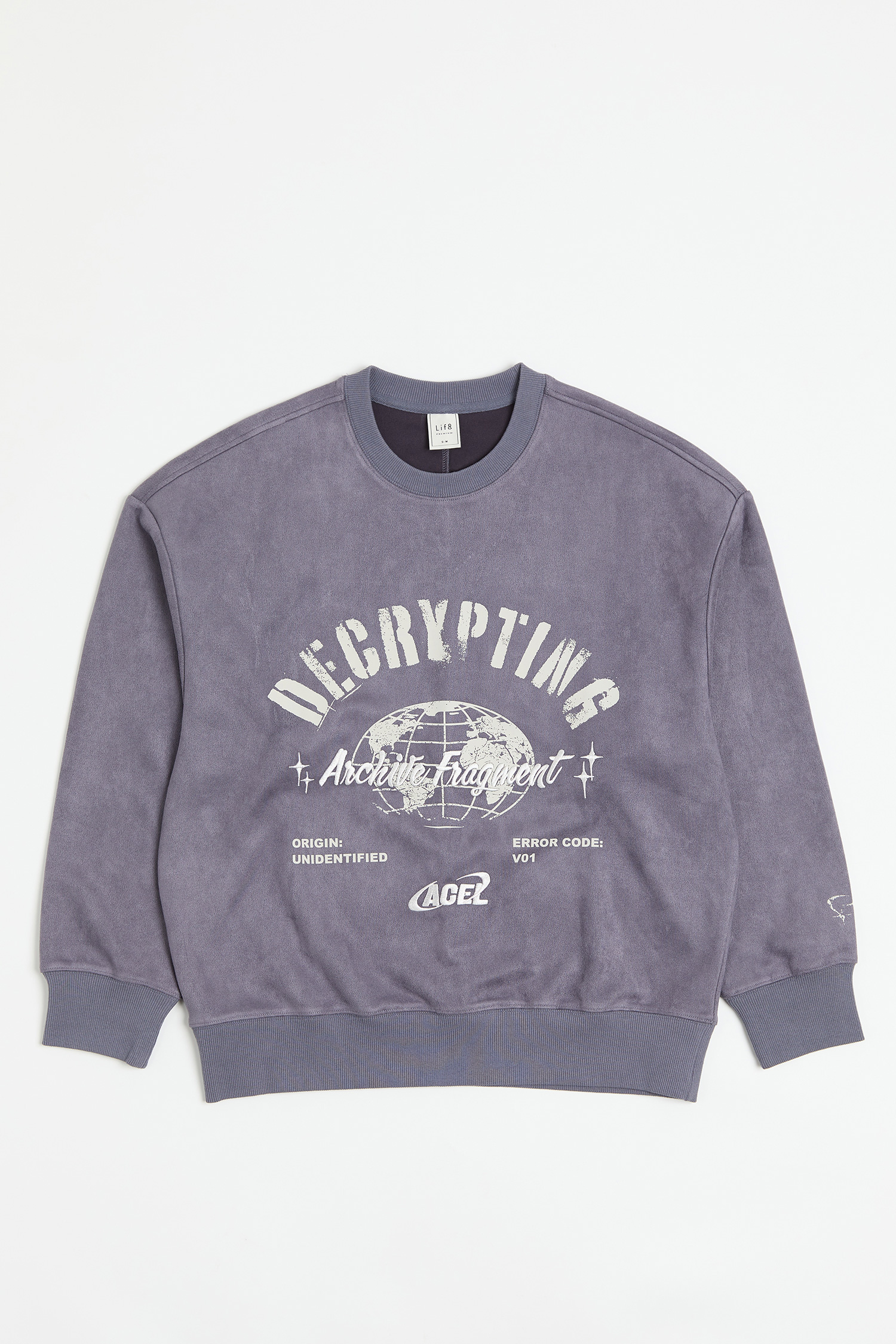 原始訊號 麂皮長袖上衣