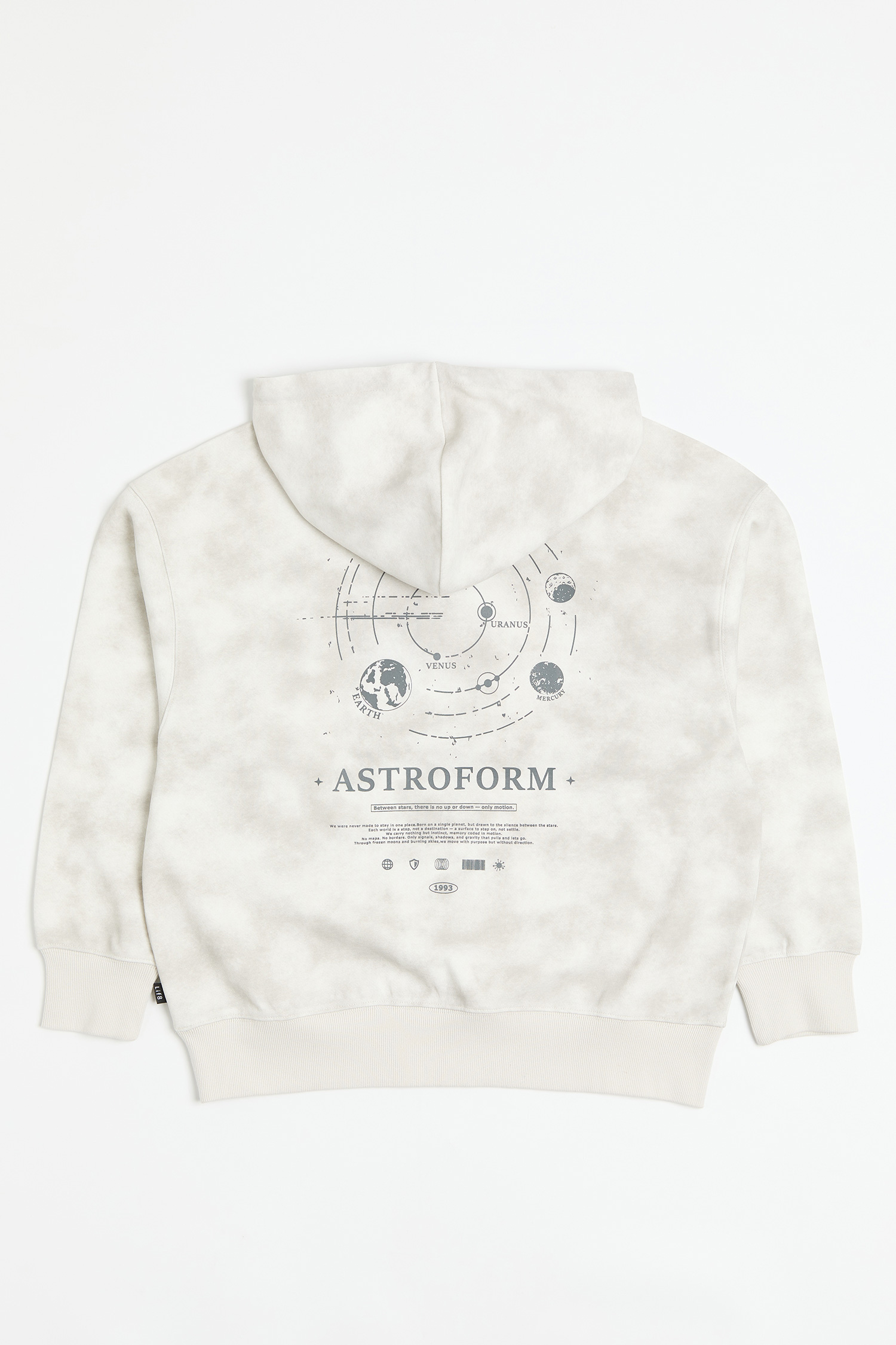 星環軌跡 斑駁長袖連帽上衣