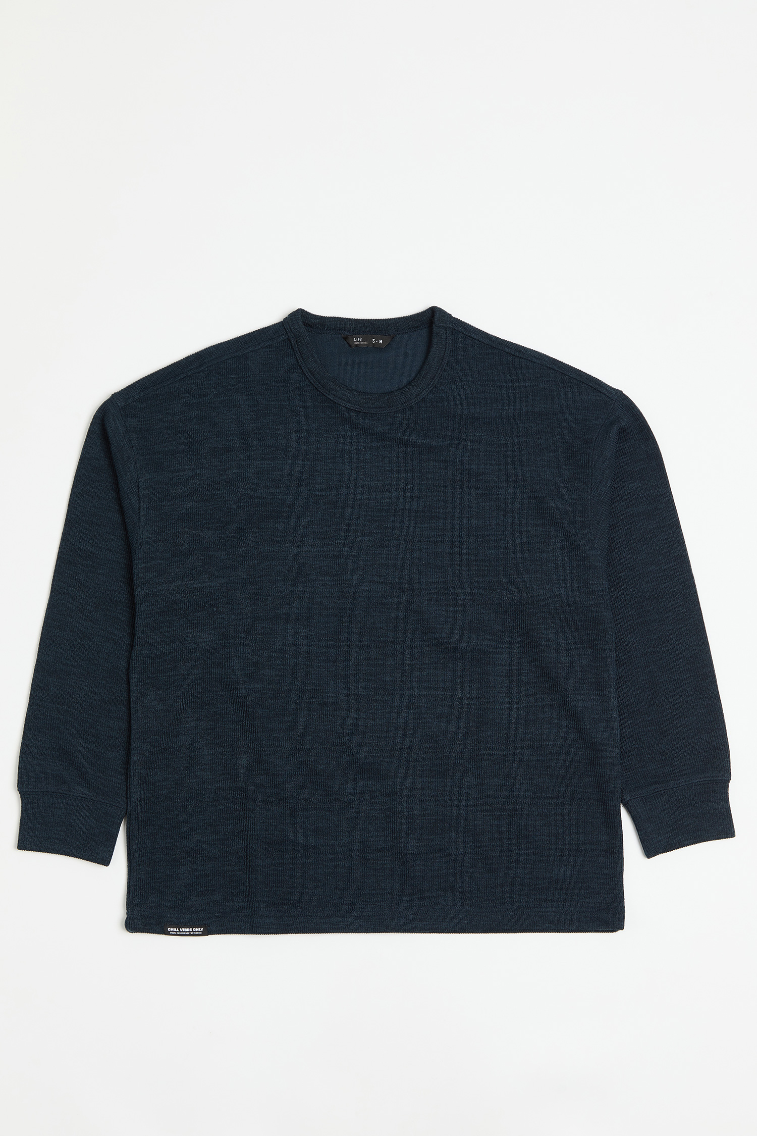 韓系 舒適棉柔針織 長袖上衣