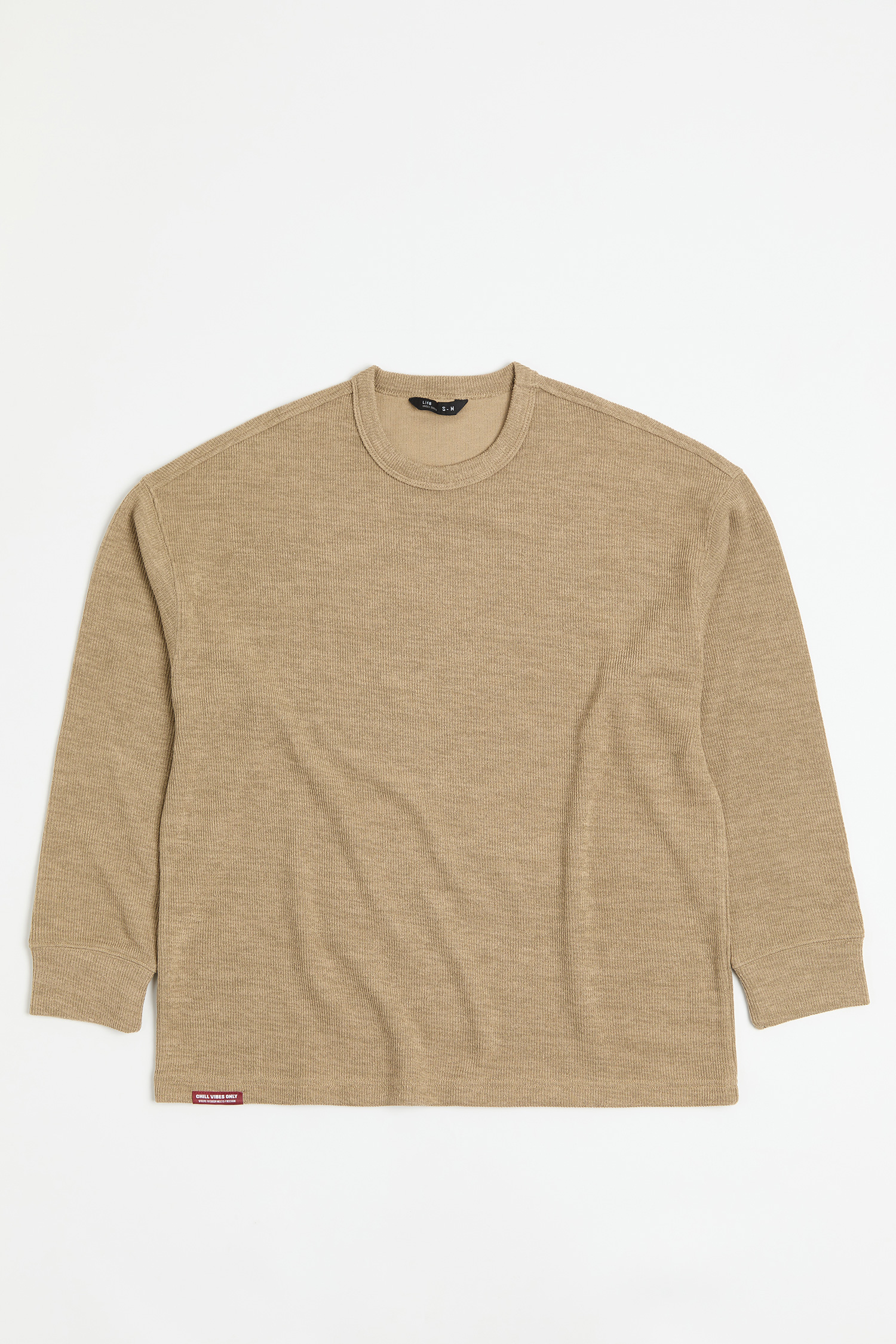 韓系 舒適棉柔針織 長袖上衣