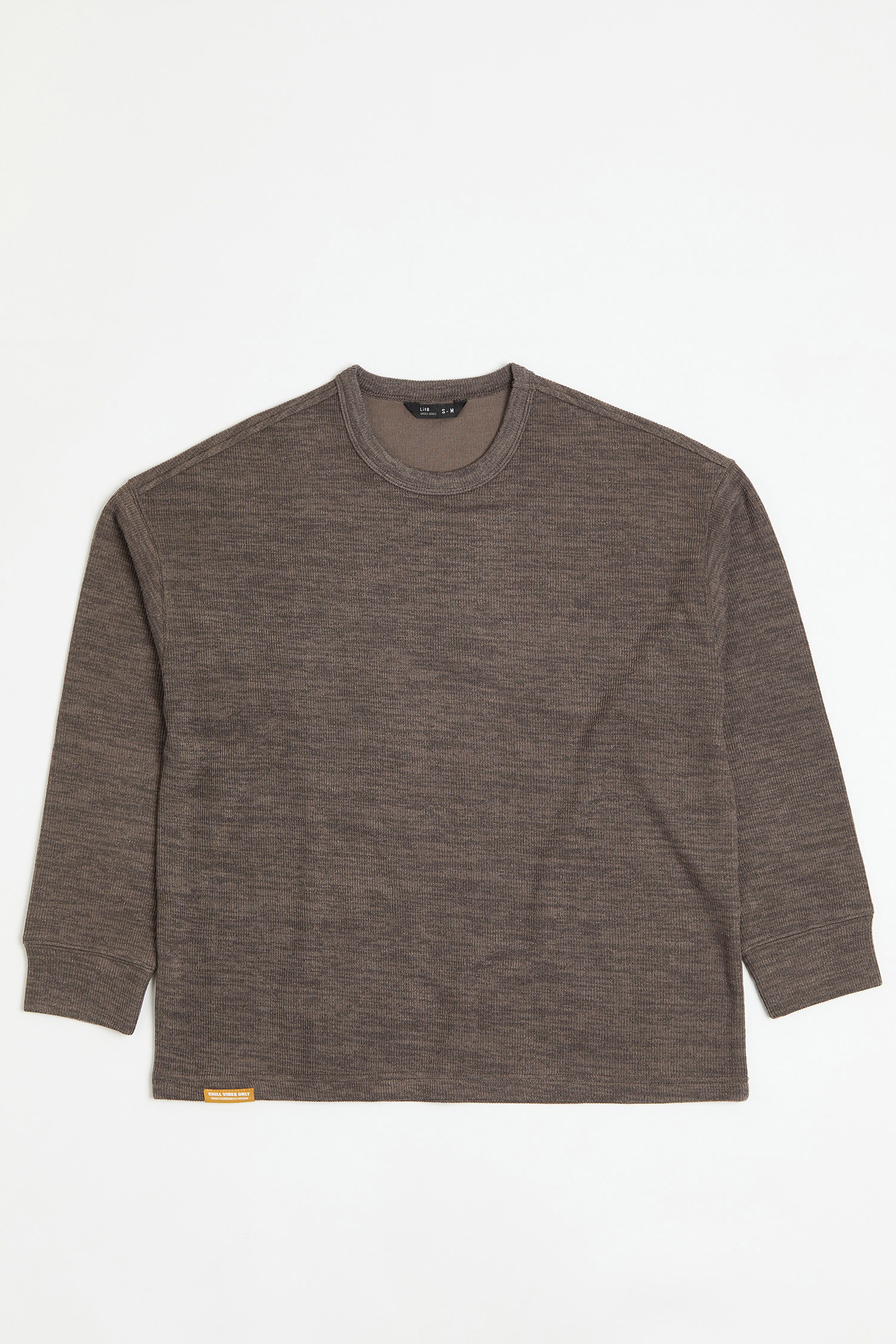 韓系 舒適棉柔針織 長袖上衣