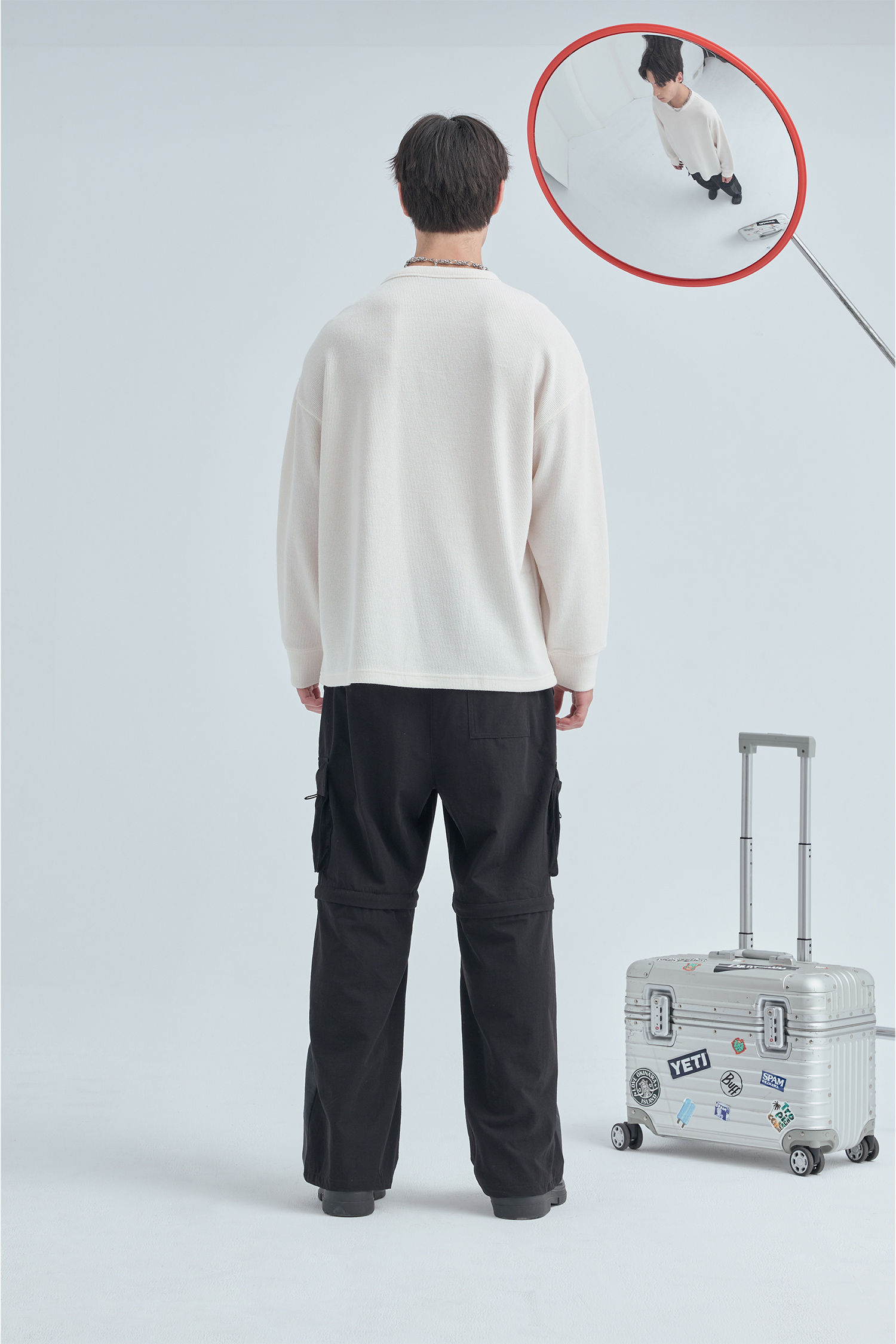 韓系 舒適棉柔針織 長袖上衣