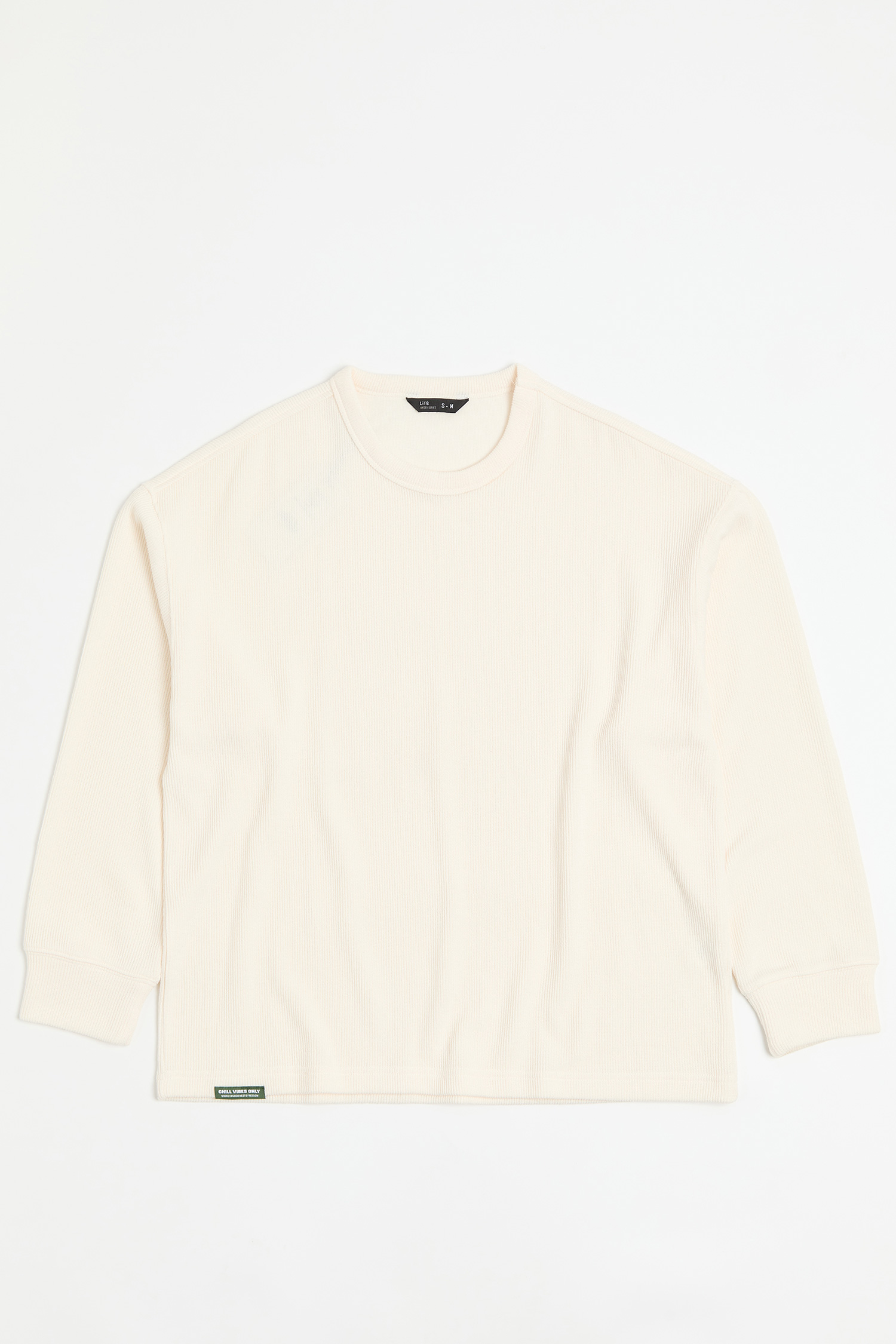 韓系 舒適棉柔針織 長袖上衣