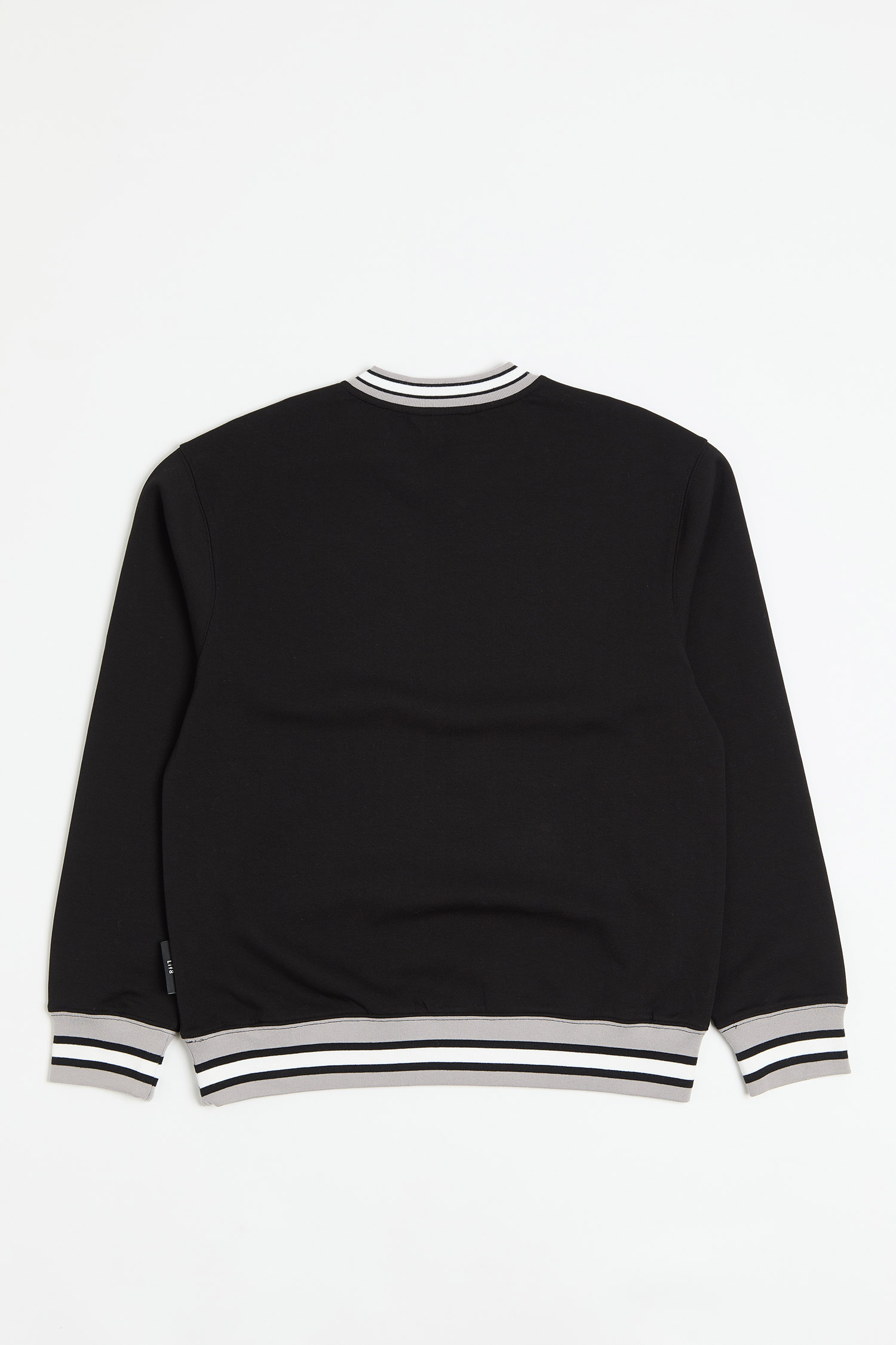 韓系 跳色羅紋 V領長袖上衣