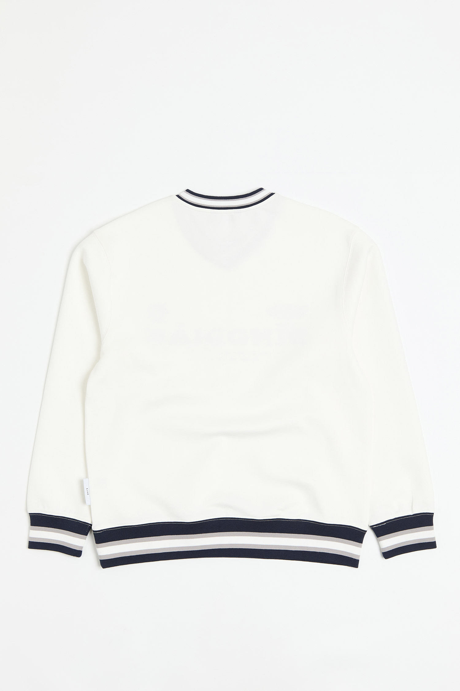 韓系 跳色羅紋 V領長袖上衣