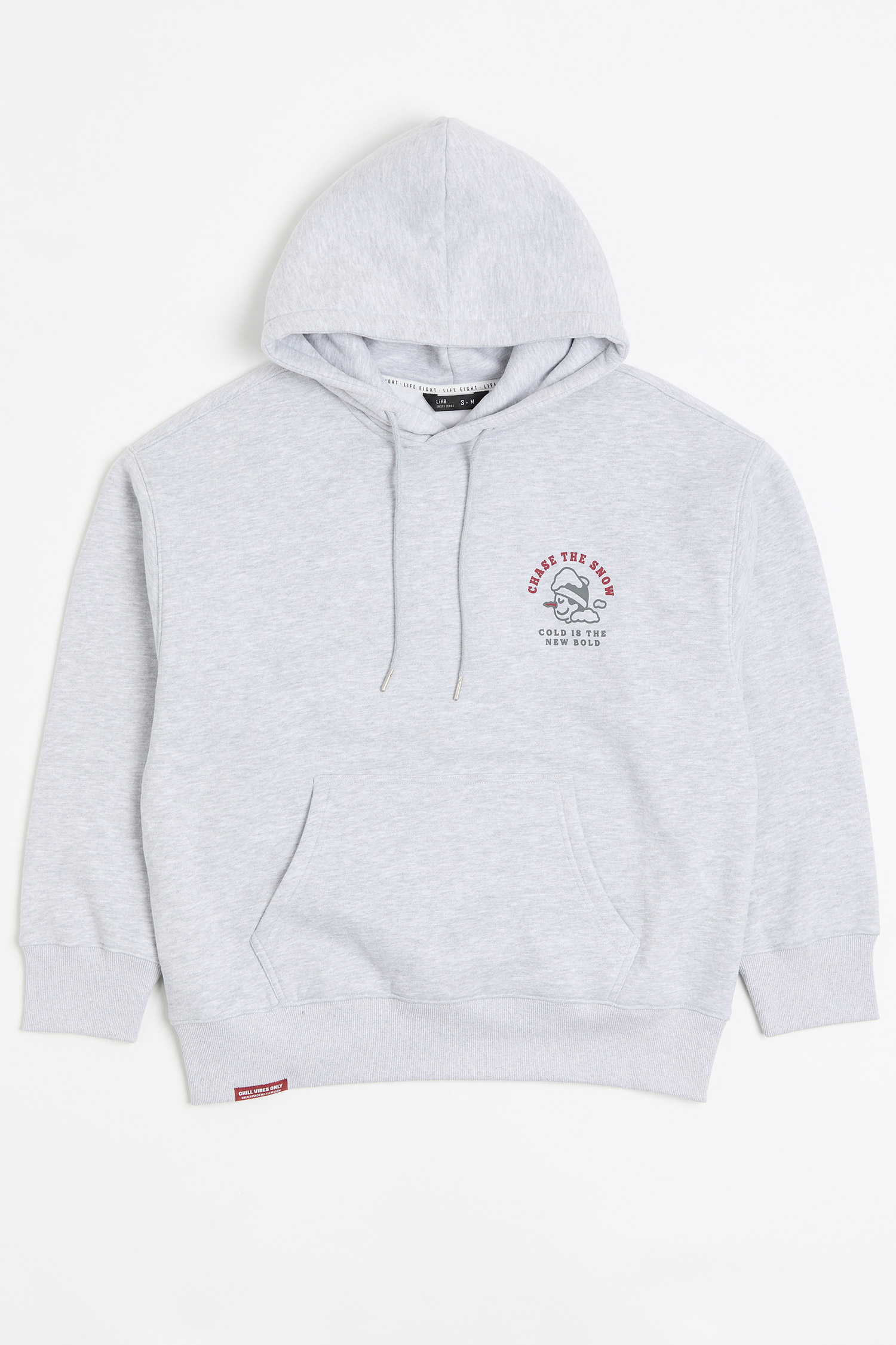 逐雪之旅 刷毛 連帽長袖上衣