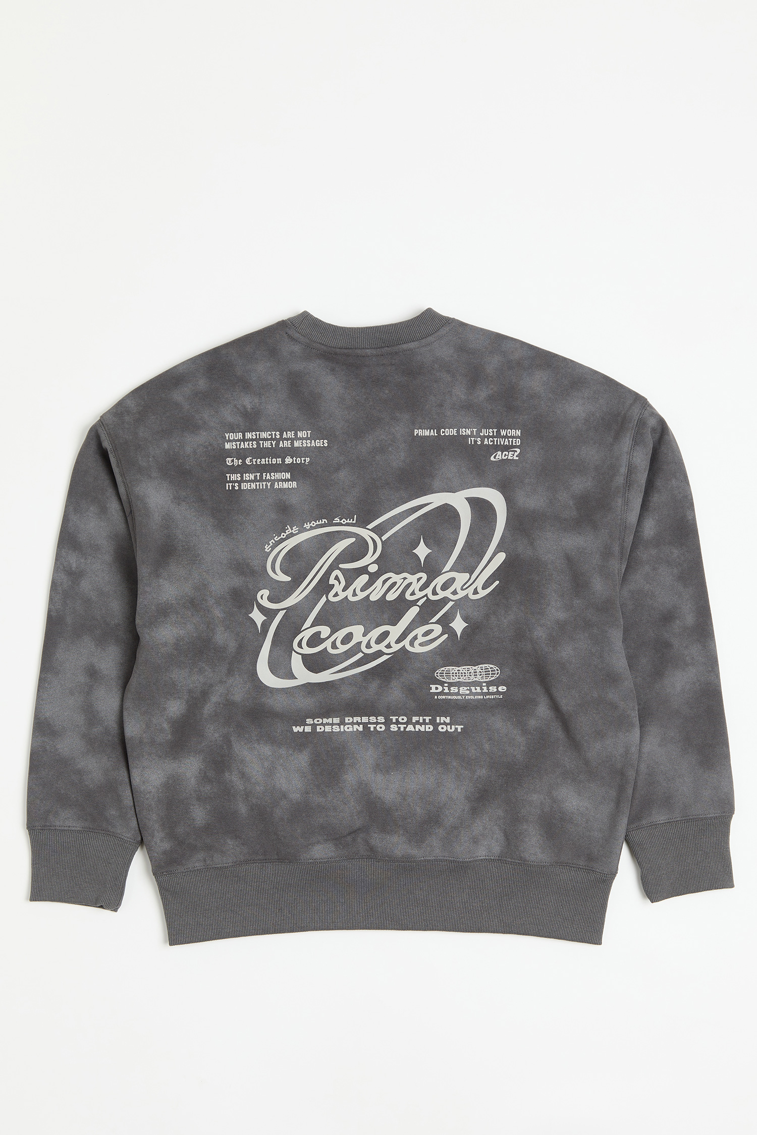 創造編碼 水洗 刷毛長袖上衣