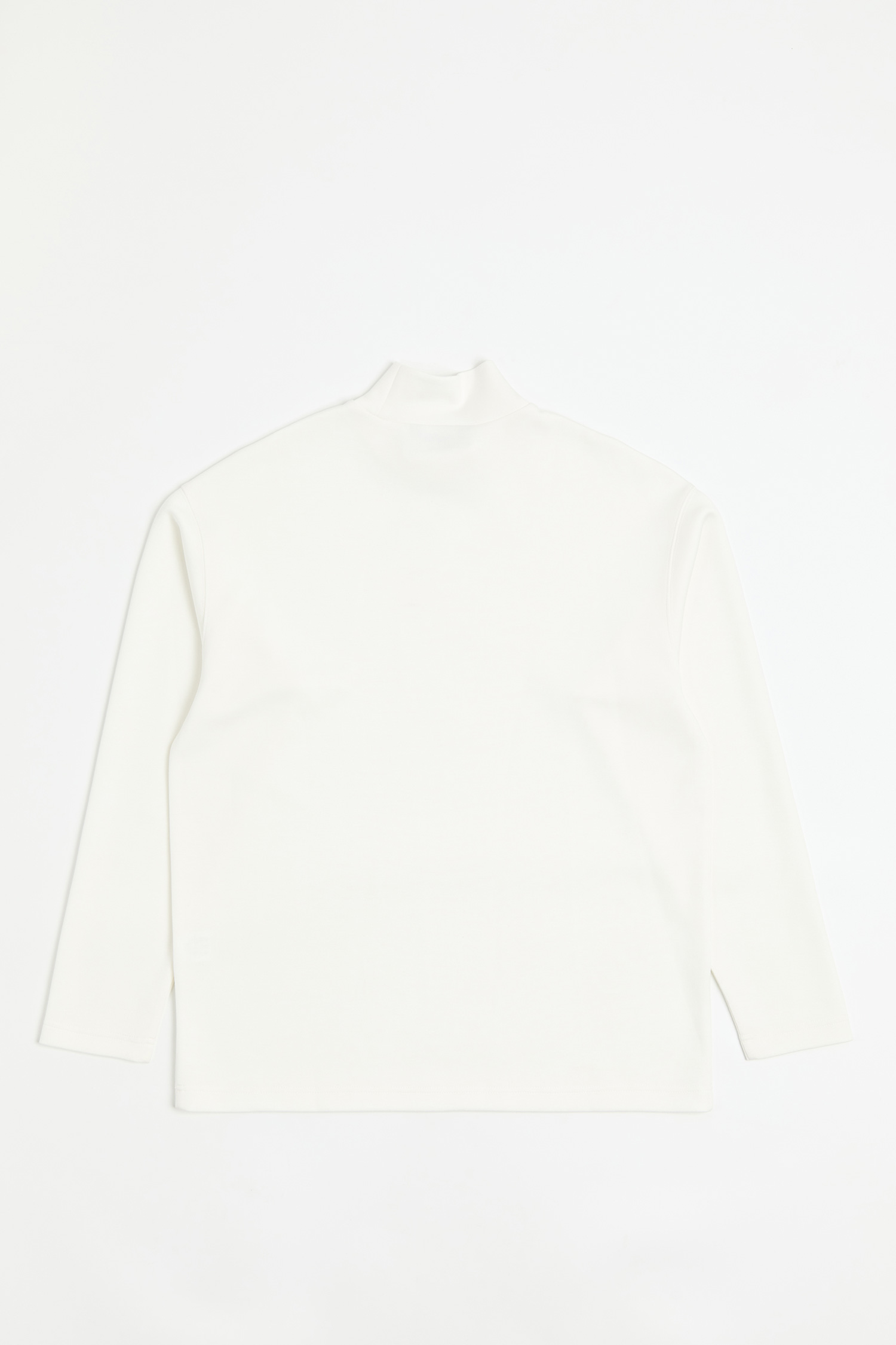 基礎彈性 半高領長袖上衣