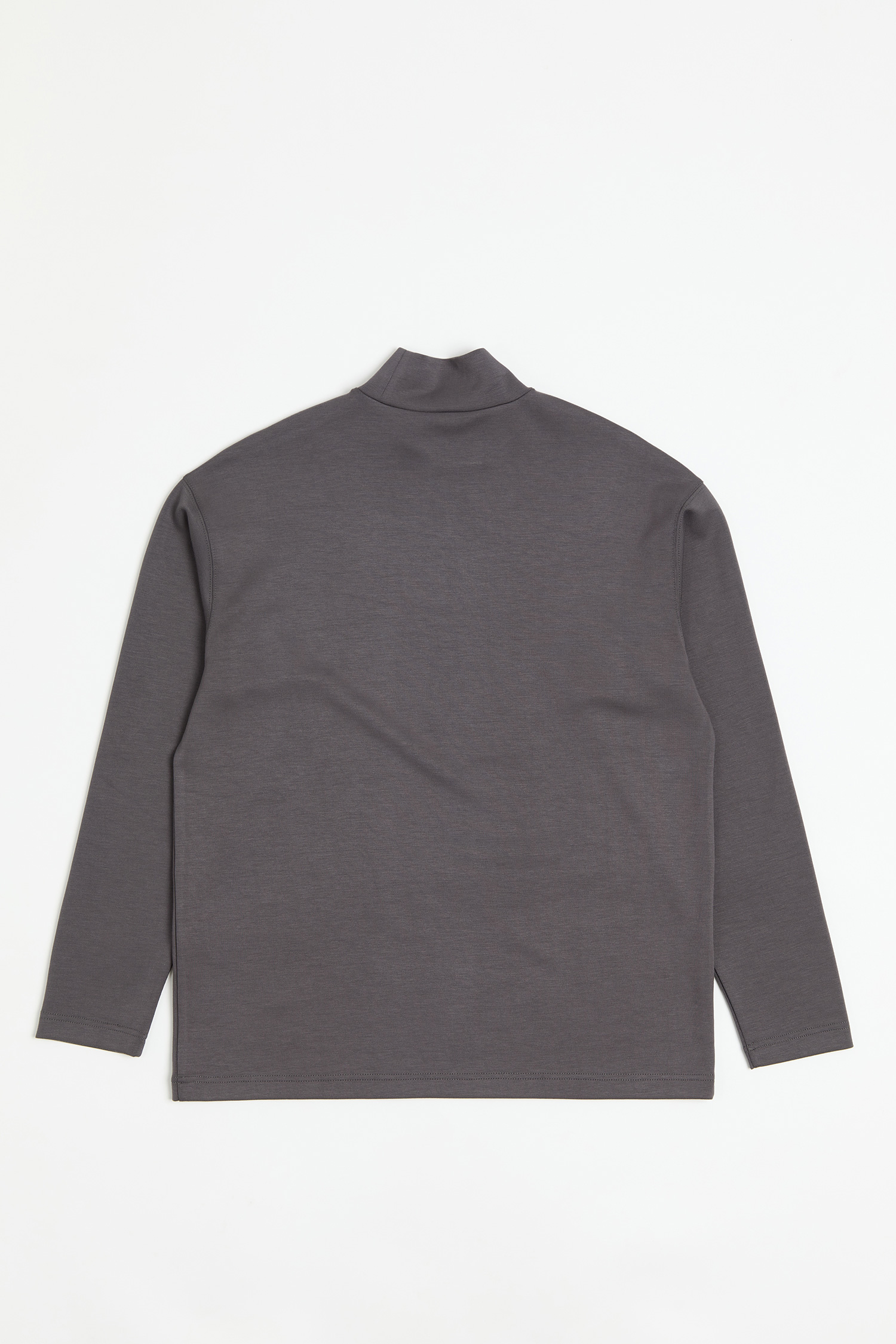 基礎彈性 半高領長袖上衣