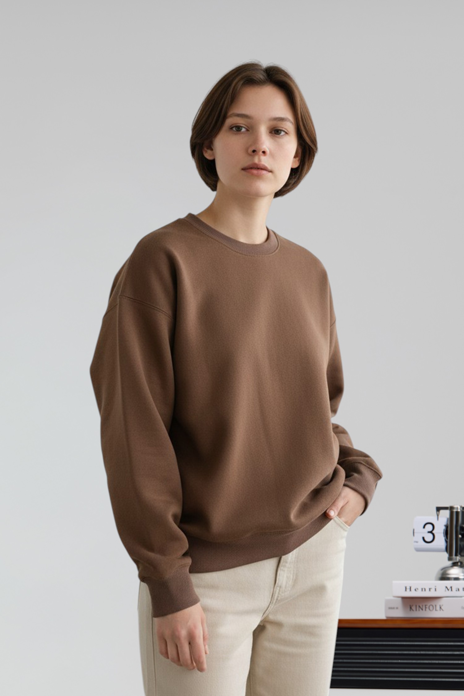 保暖舒適 刷毛長袖上衣