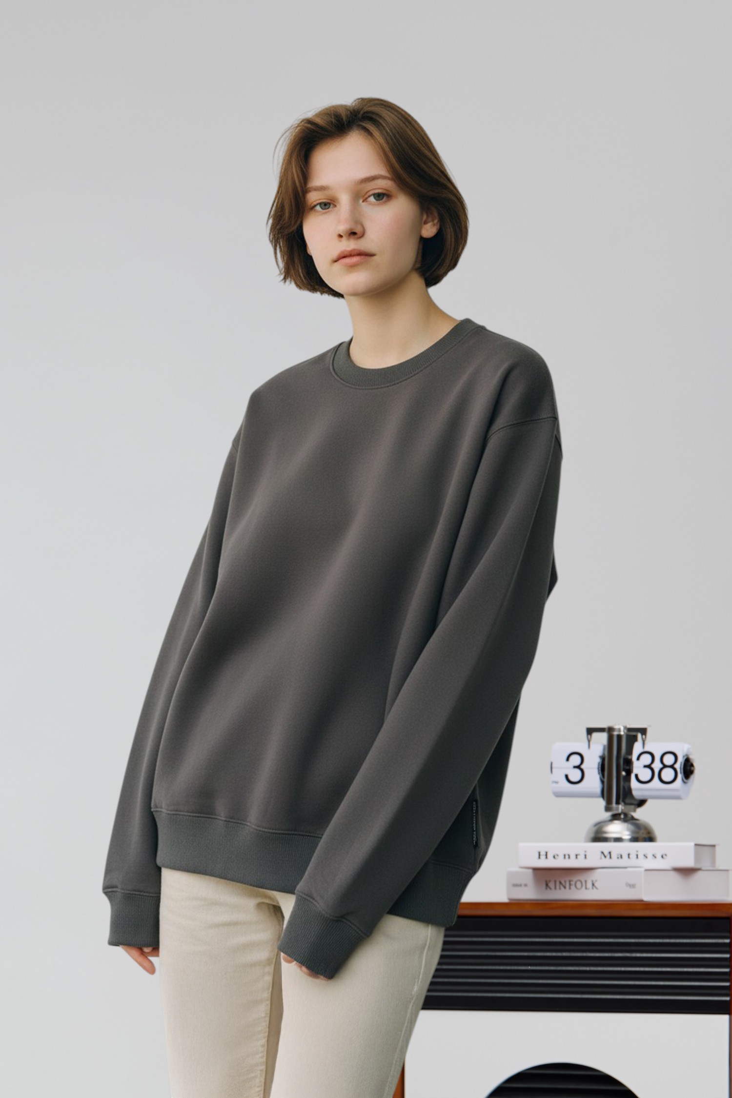 保暖舒適 刷毛長袖上衣