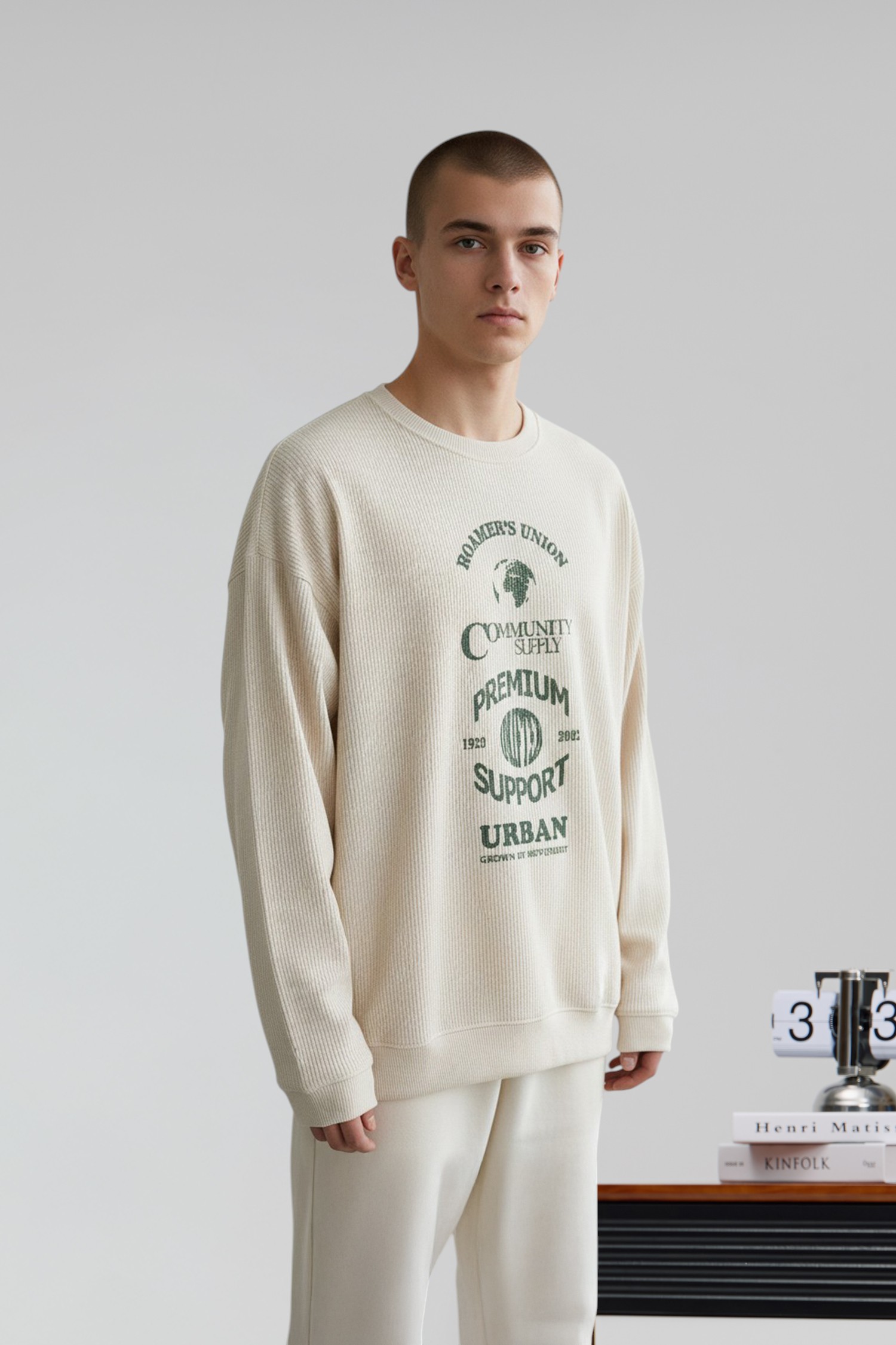 城市游牧 針織長袖上衣