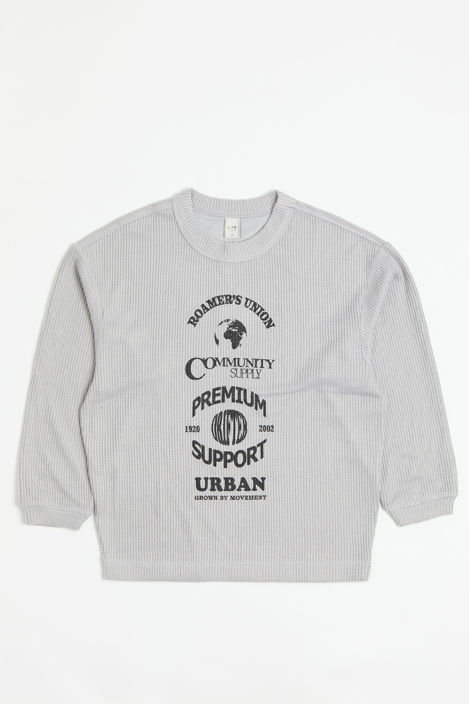 城市游牧 針織長袖上衣