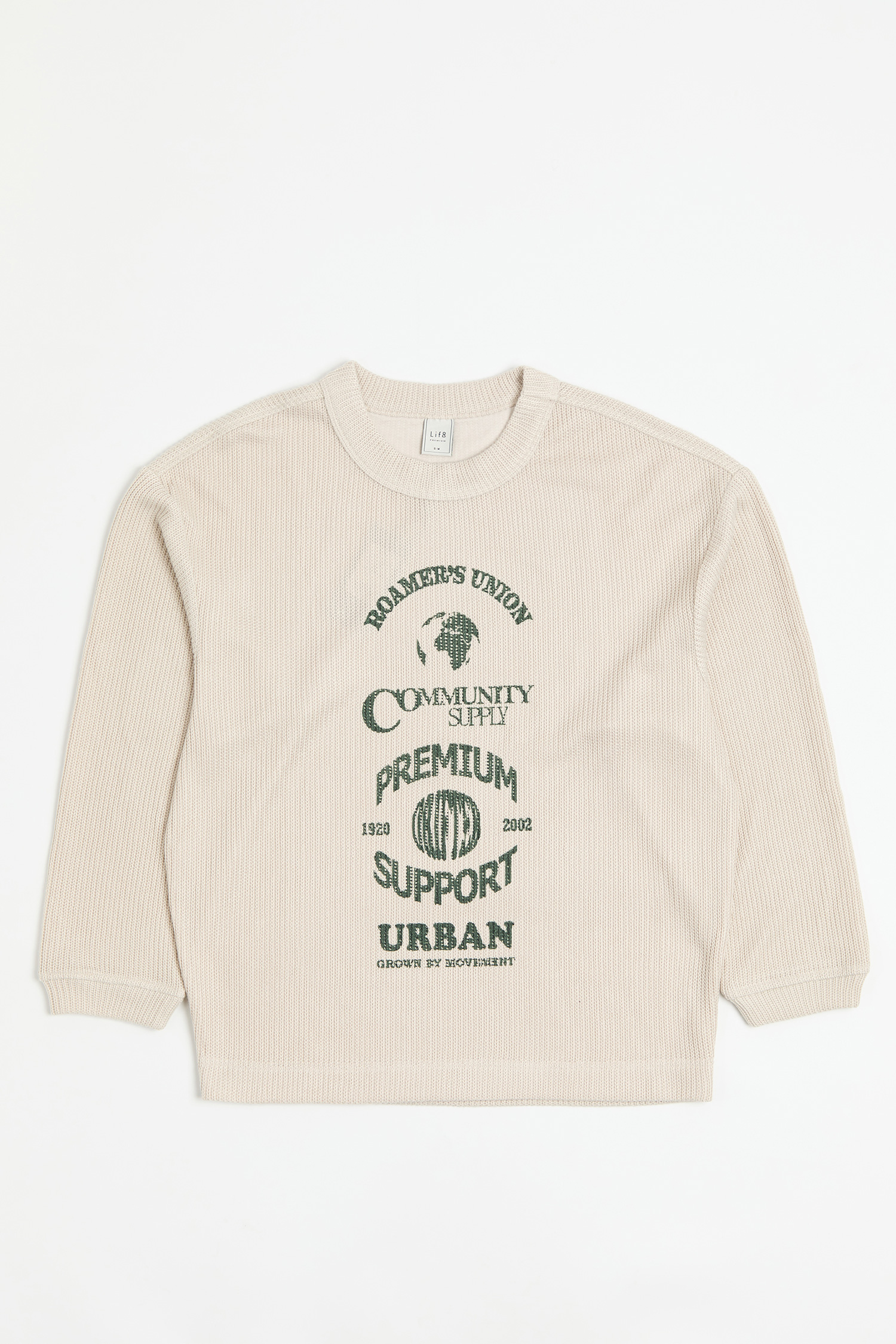 城市游牧 針織長袖上衣