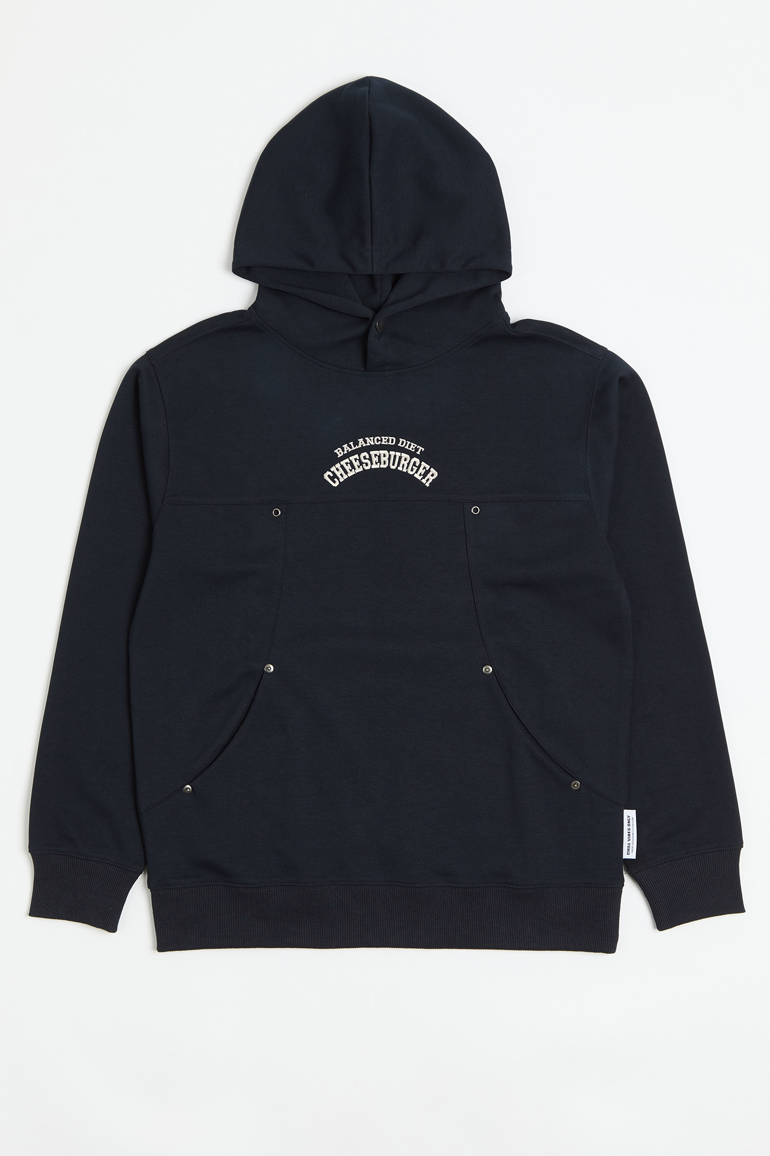起司漢堡 連帽長袖上衣