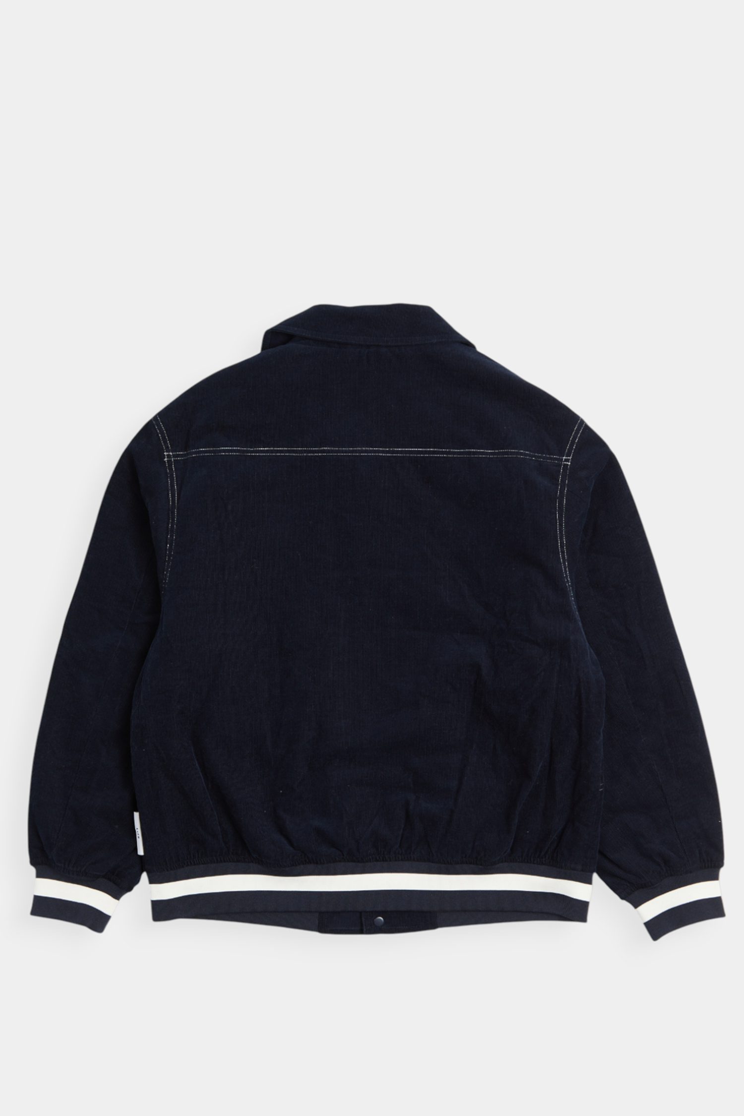 撞色明線 燈芯絨外套