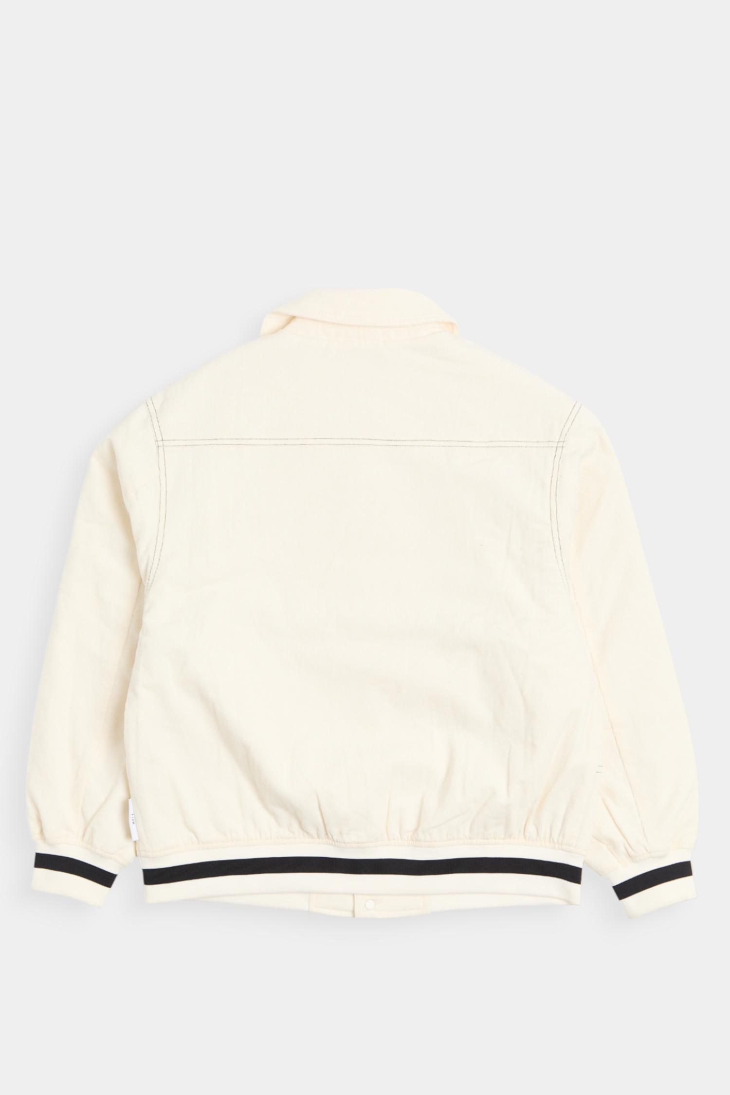 撞色明線 燈芯絨外套