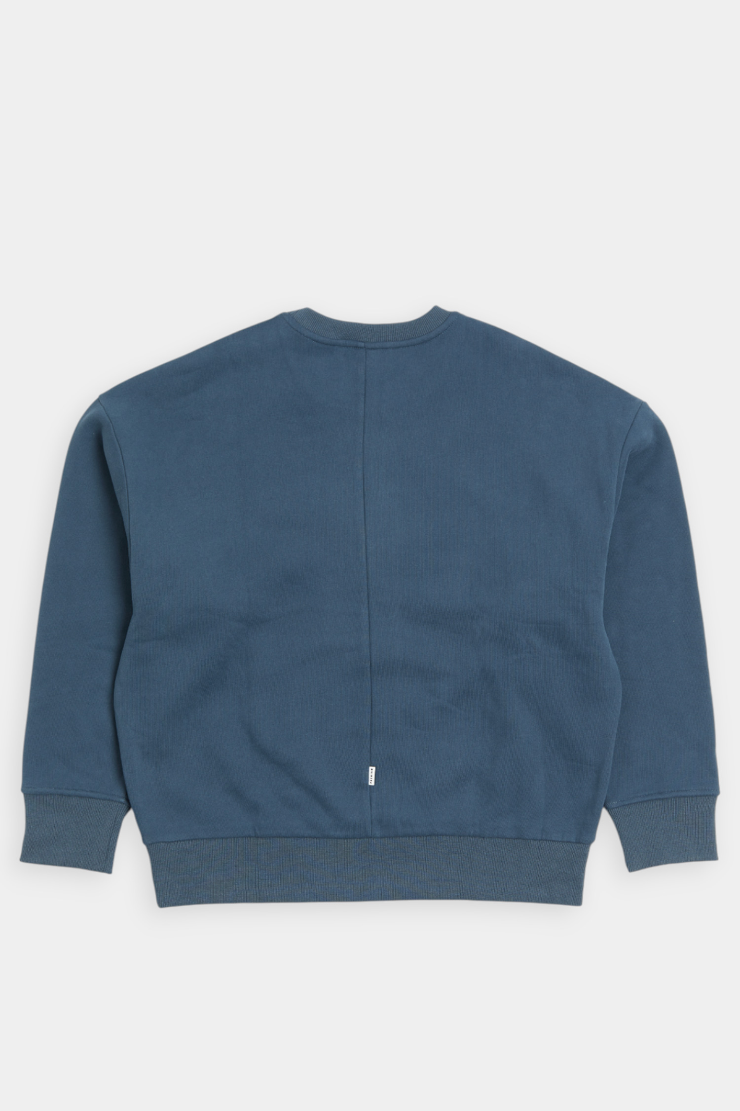 格紋貼布繡 刷毛長袖上衣