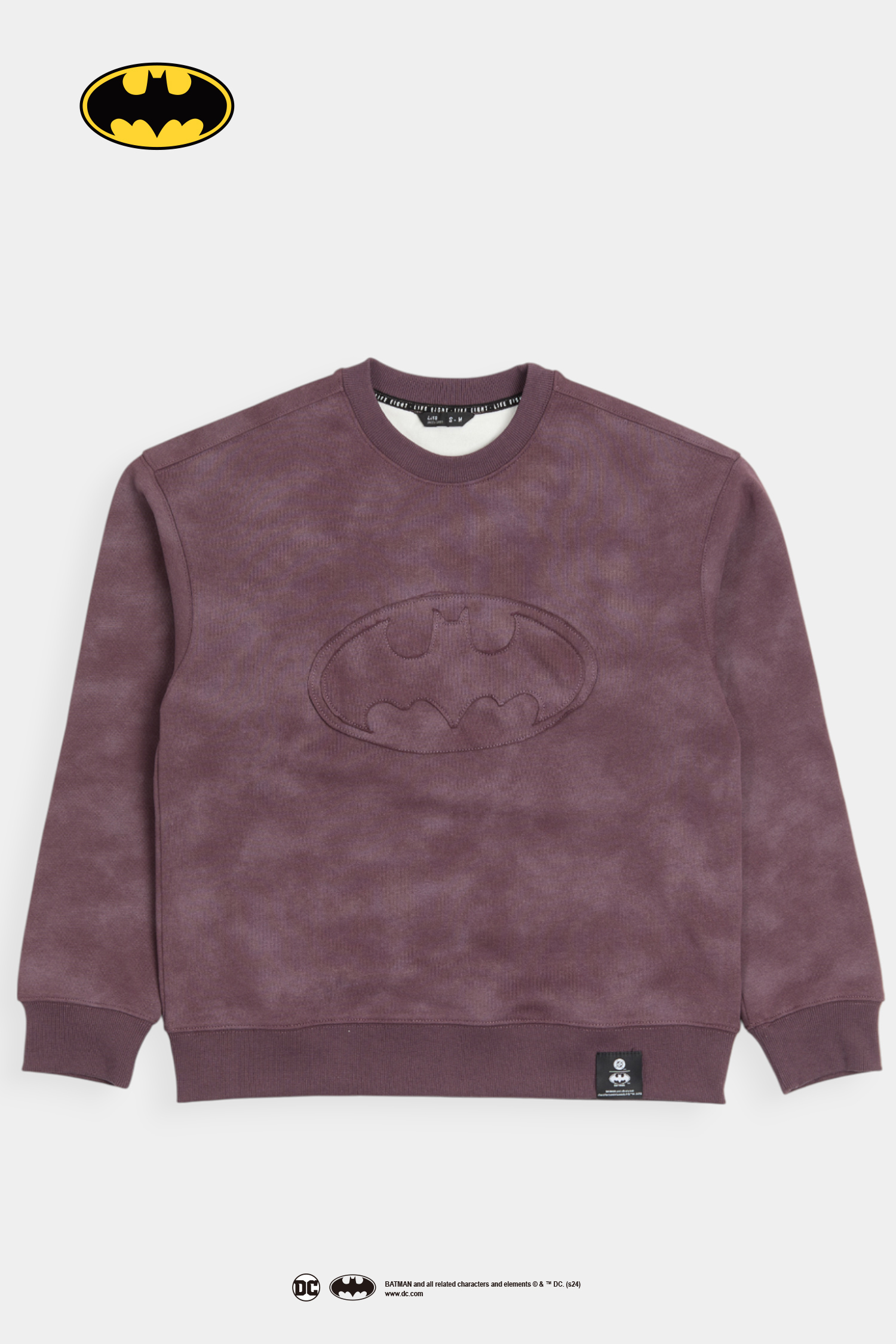 BATMAN 暗影重生 刷毛長袖上衣