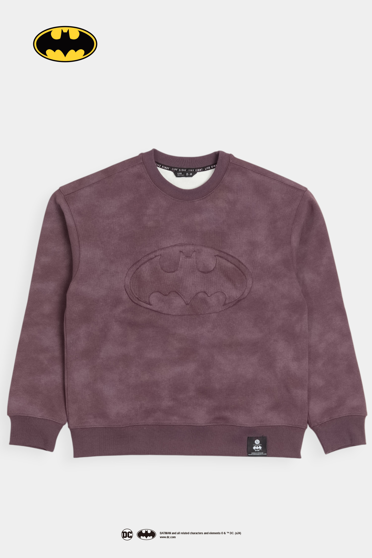 BATMAN 暗影重生 刷毛長袖上衣