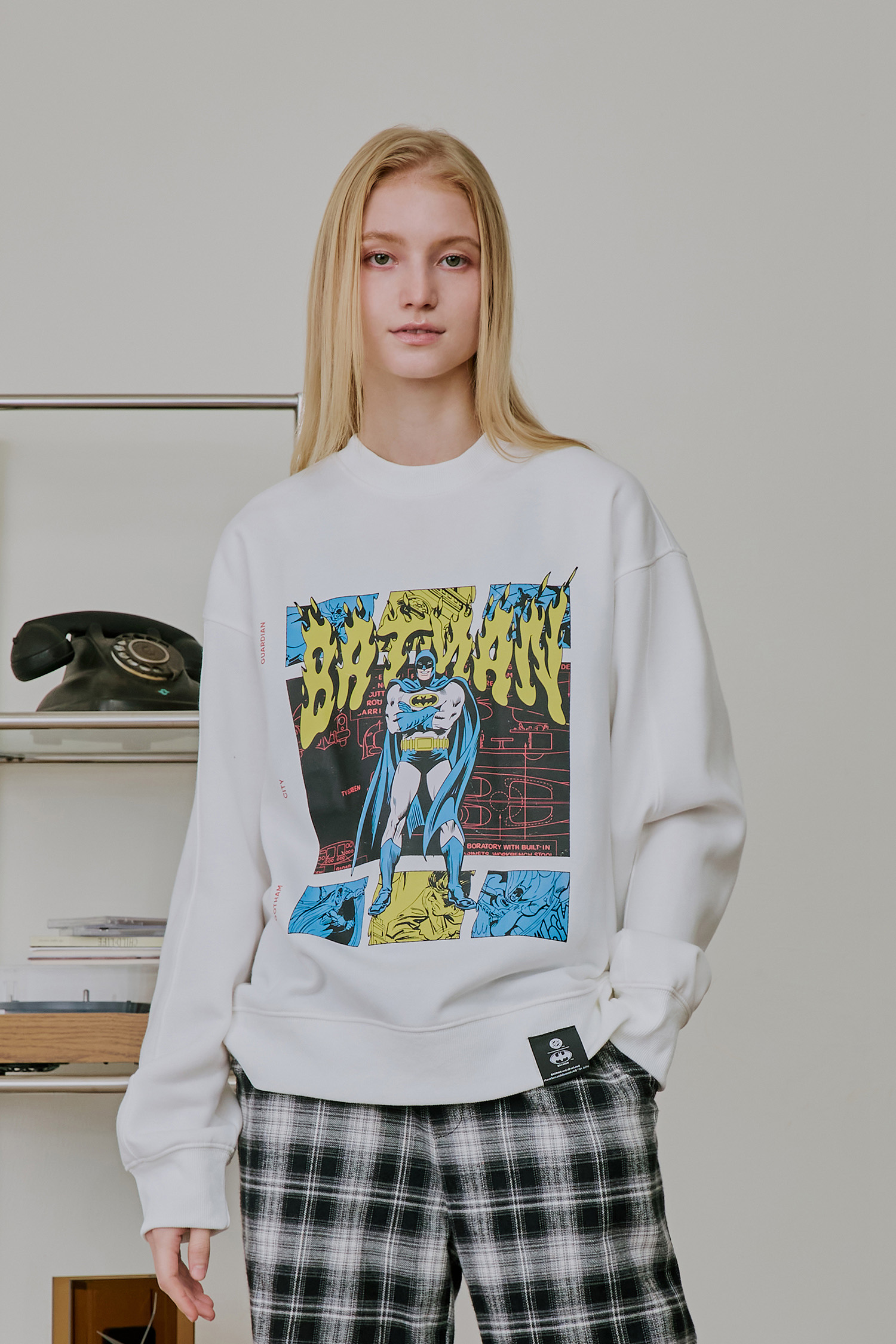 BATMAN 黑夜守護者 刷毛長袖上衣