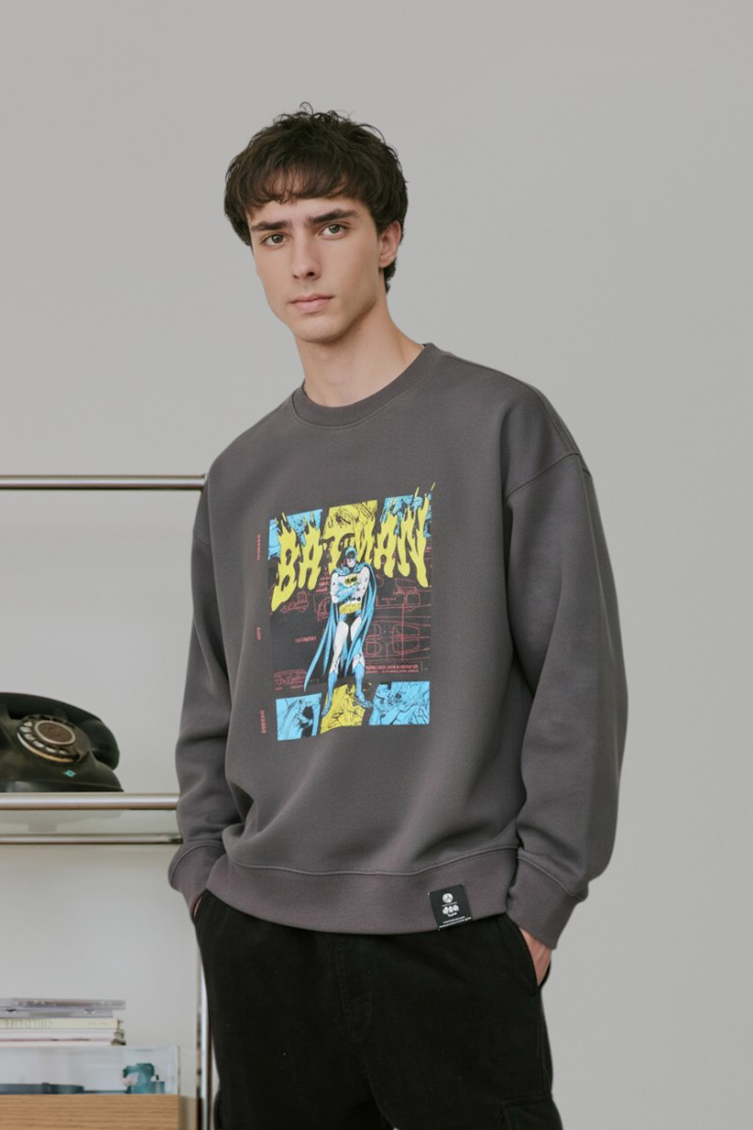 BATMAN 黑夜守護者 刷毛長袖上衣