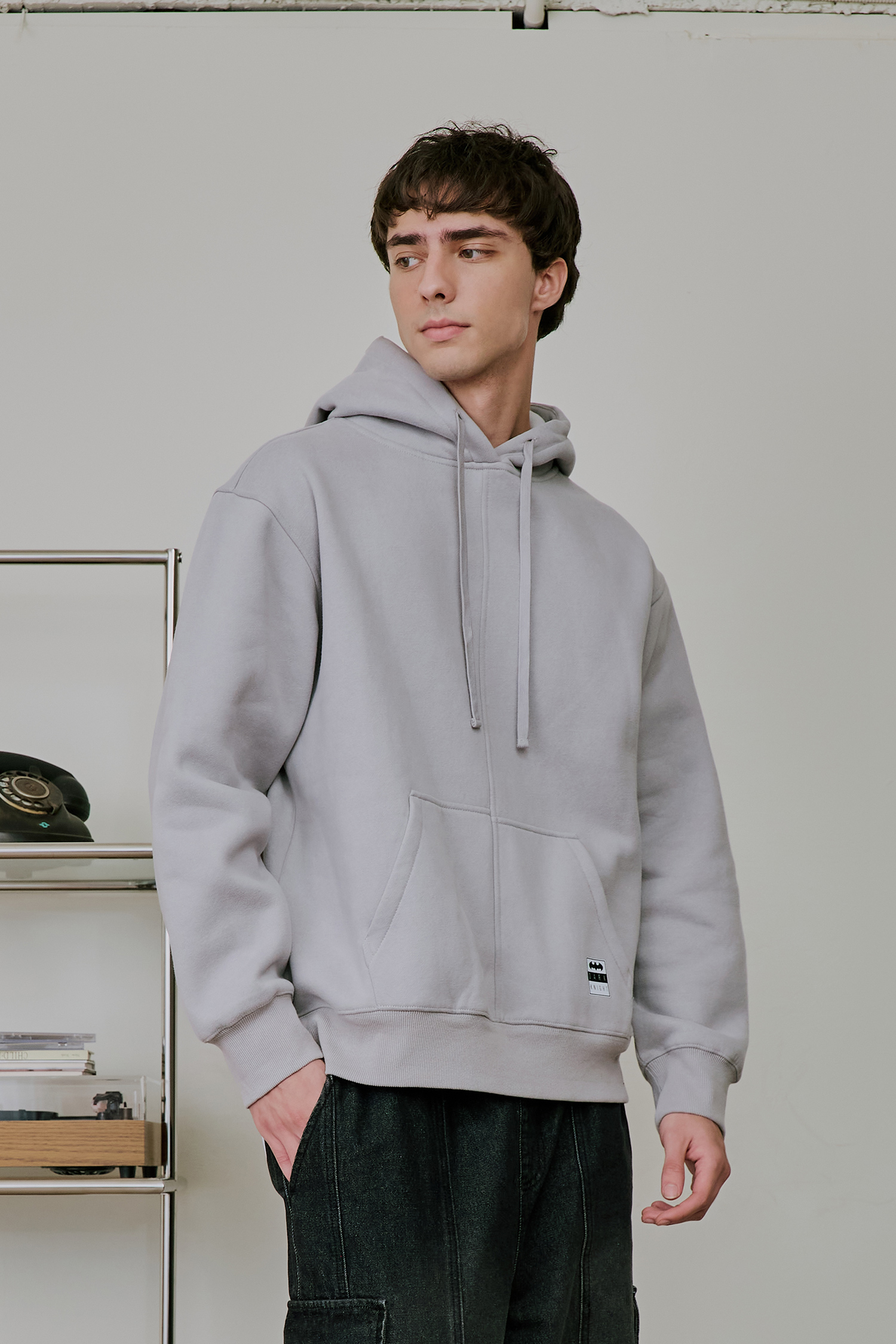 BATMAN 黑牌遊戲 刷毛連帽上衣