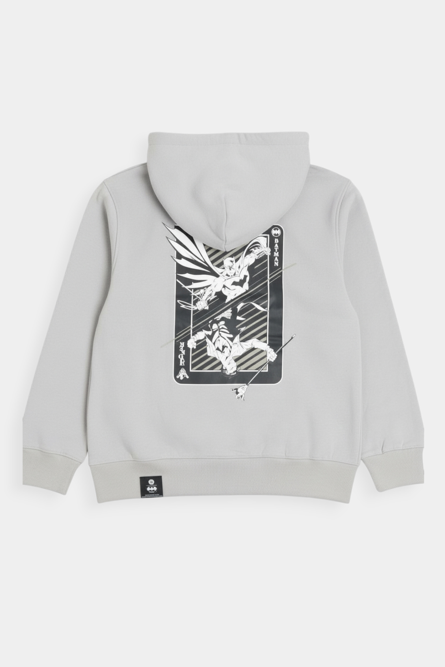 BATMAN 黑牌遊戲 刷毛連帽上衣