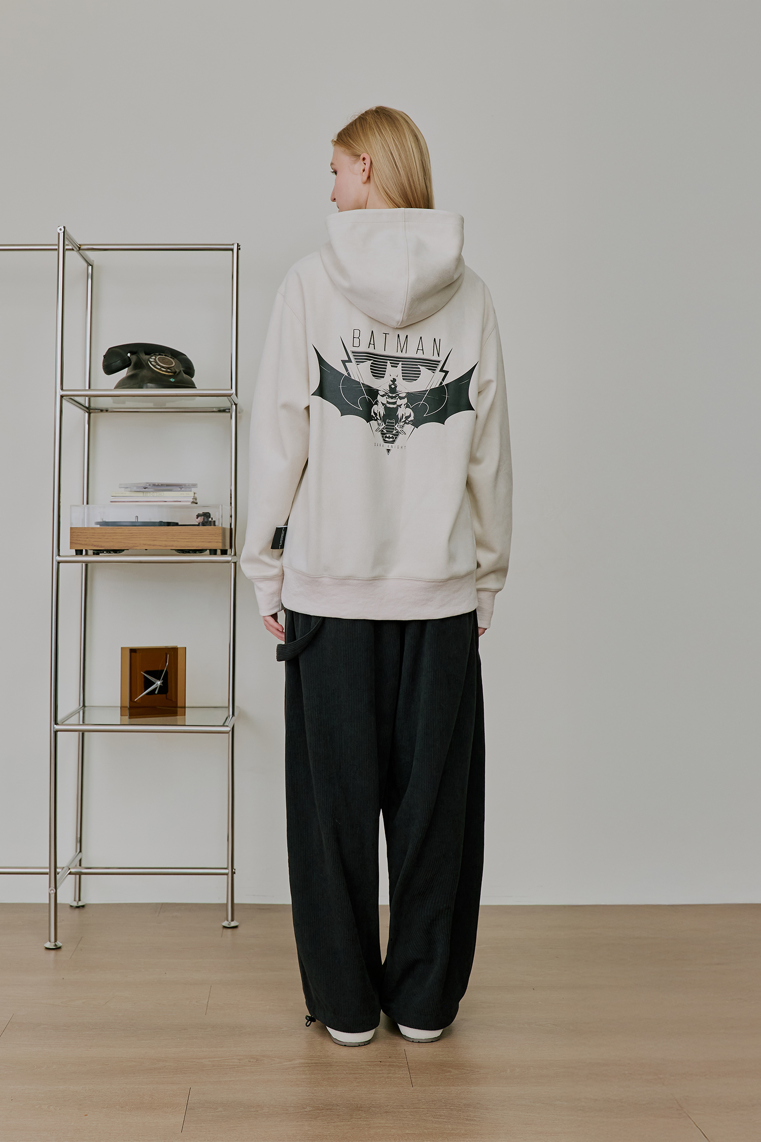 BATMAN 夜幕降臨 麂皮連帽上衣