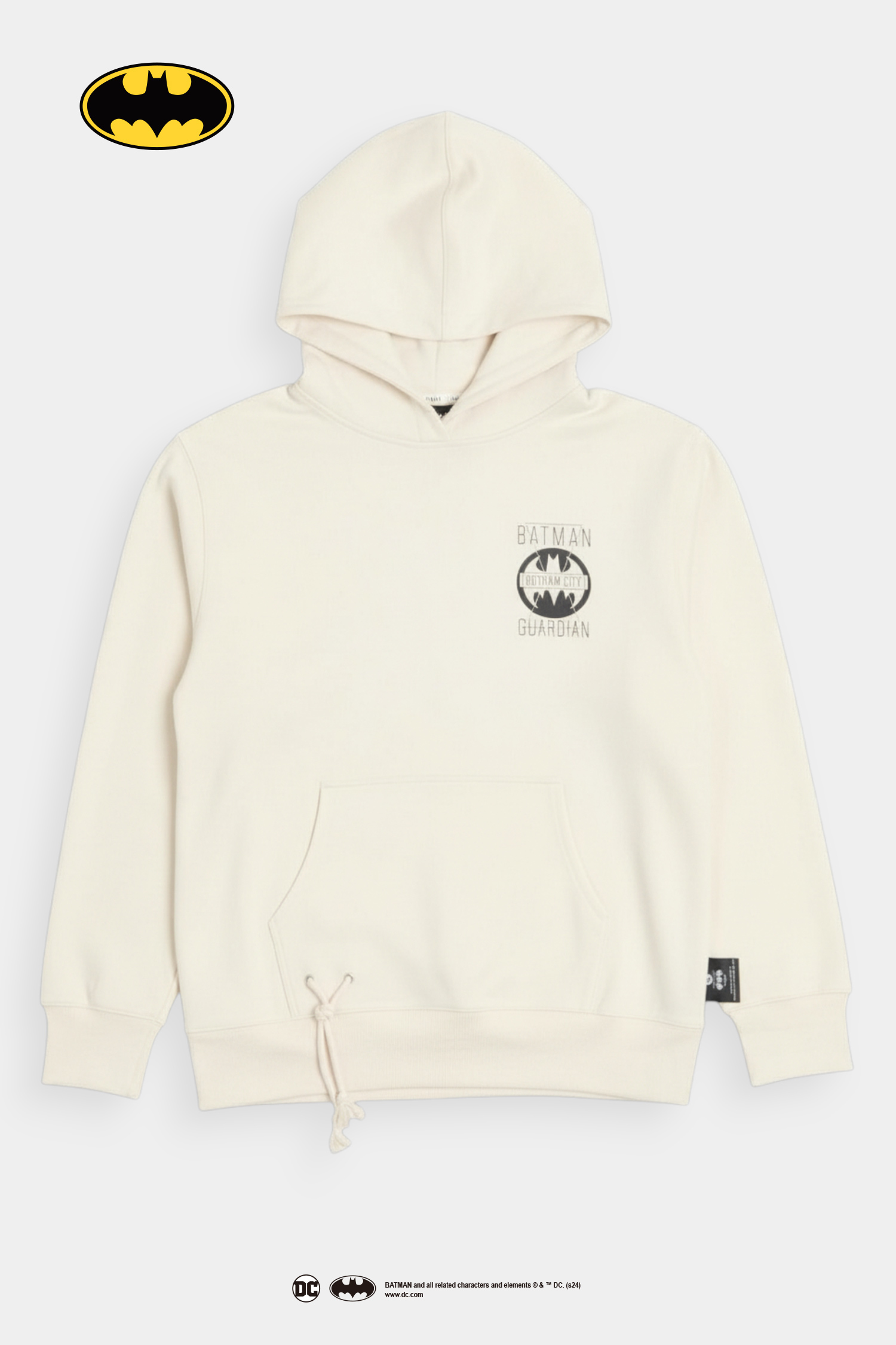 BATMAN 夜幕降臨 麂皮連帽上衣