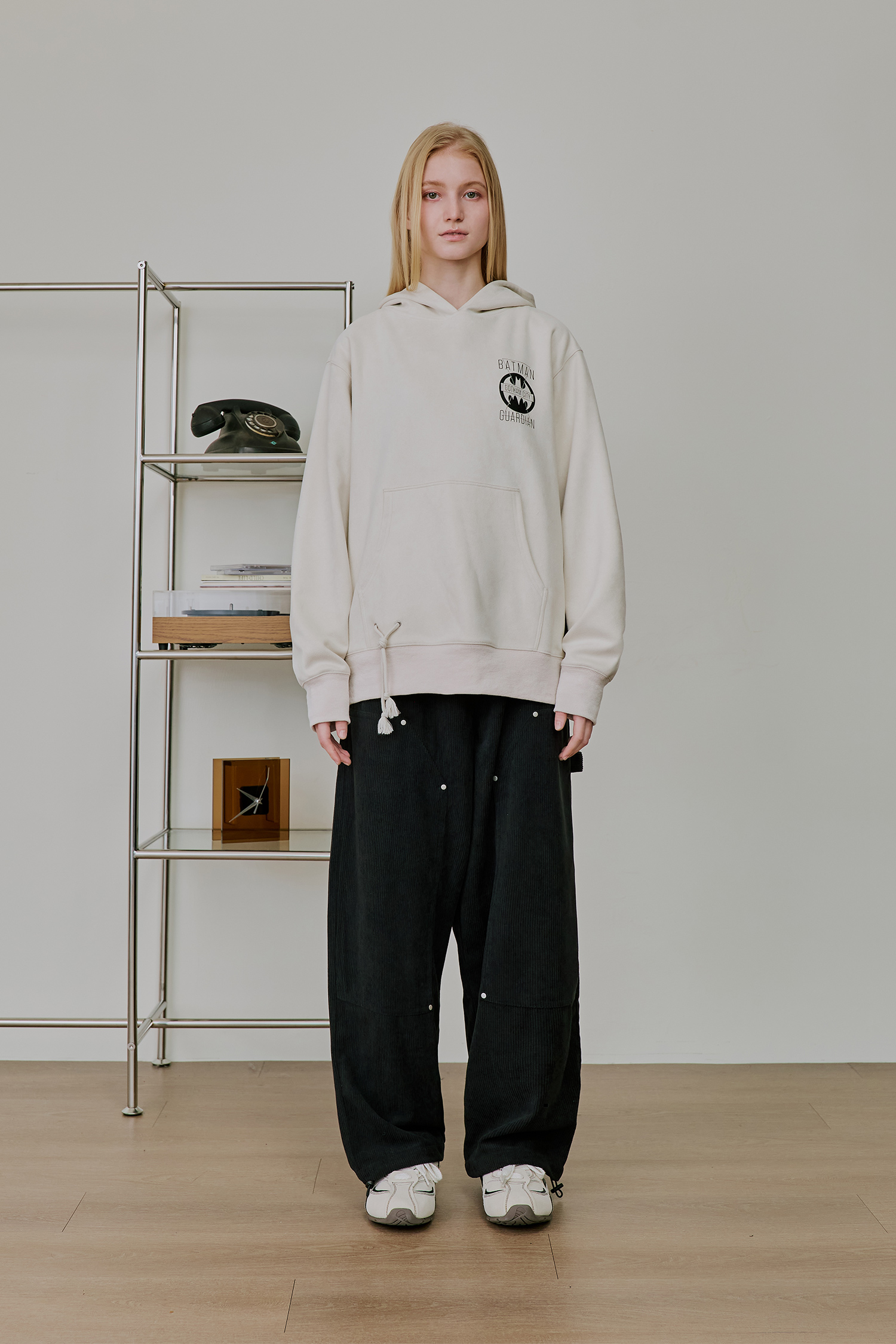 BATMAN 夜幕降臨 麂皮連帽上衣