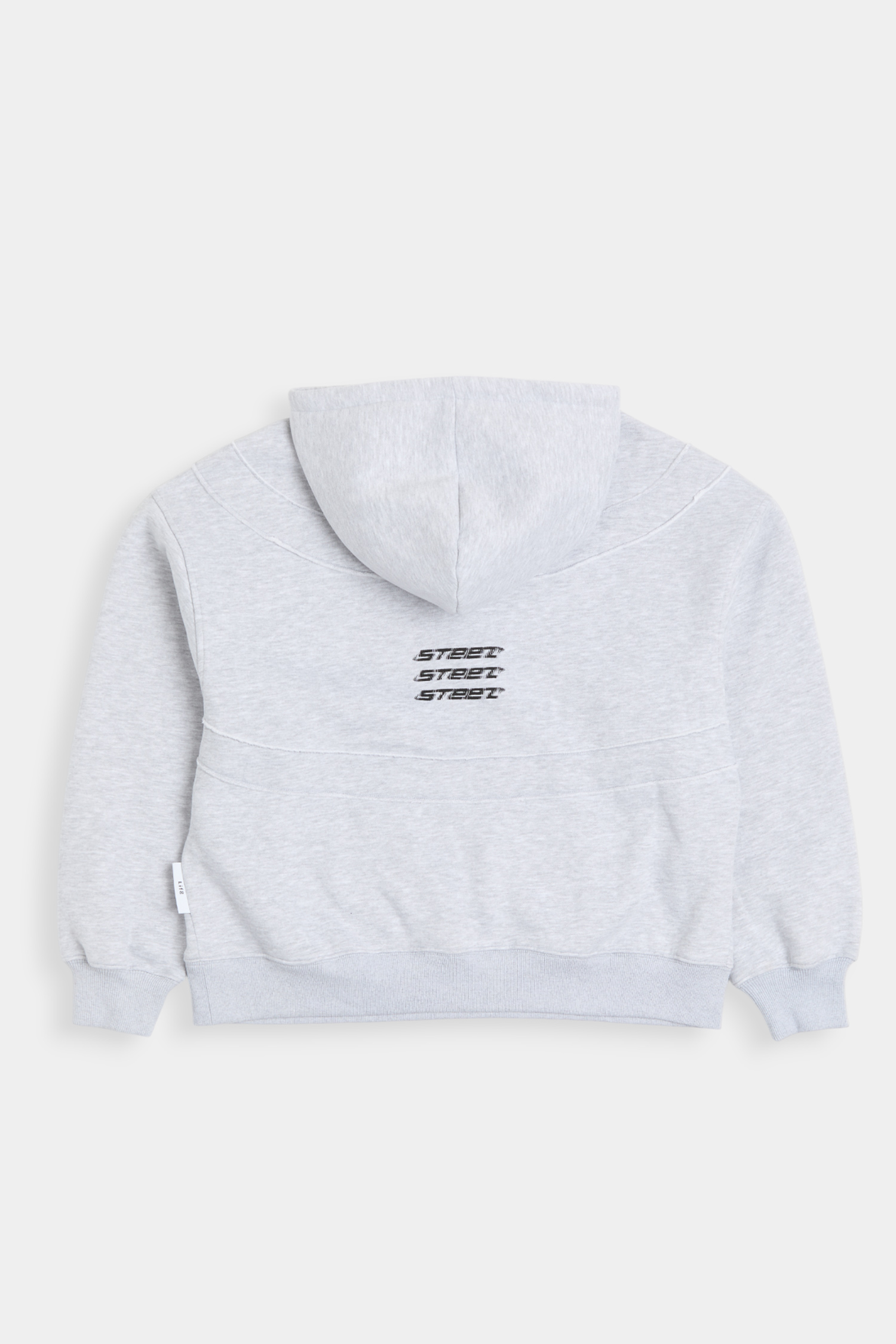 風格態度 刷毛長袖上衣(短版)