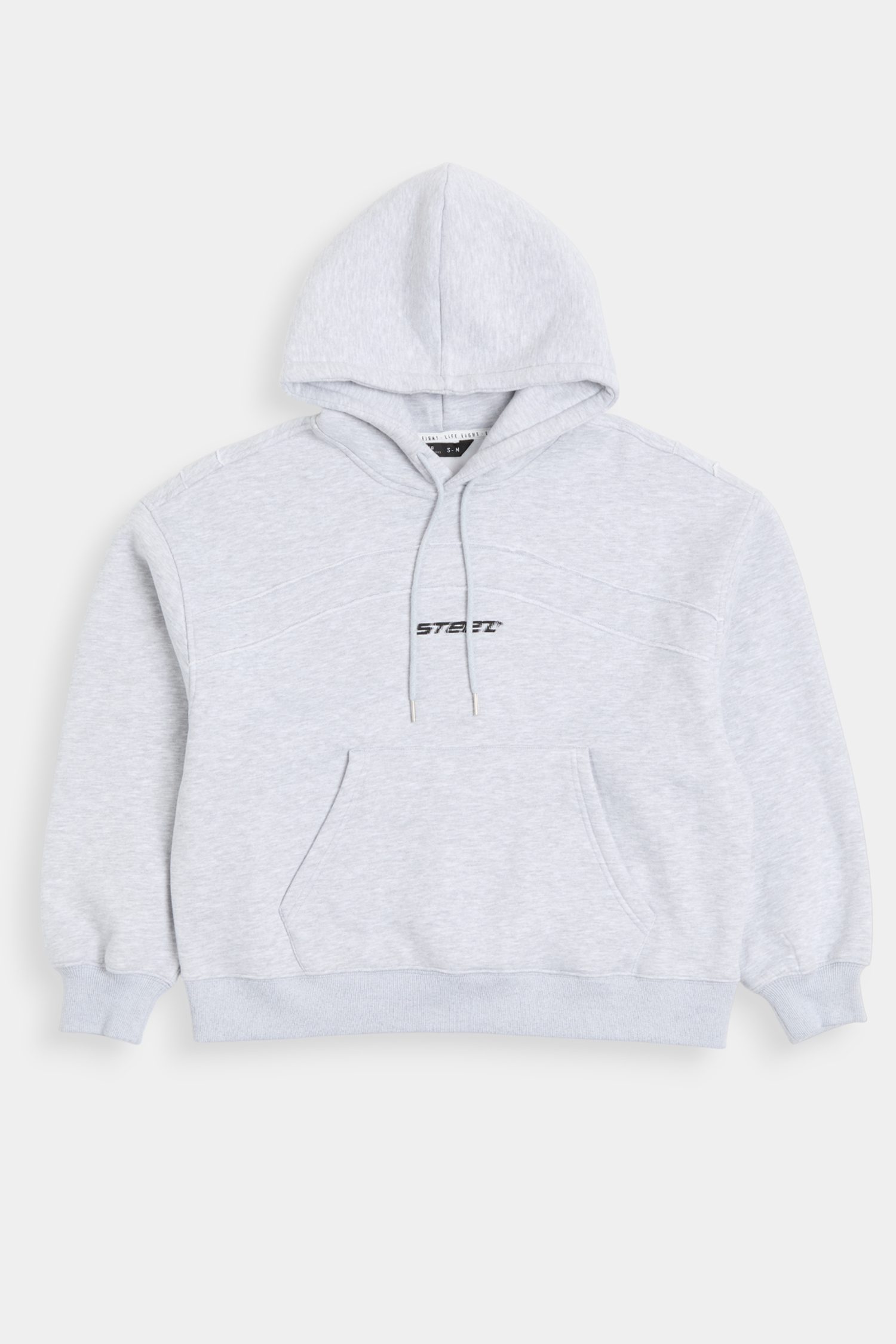 風格態度 刷毛長袖上衣(短版)