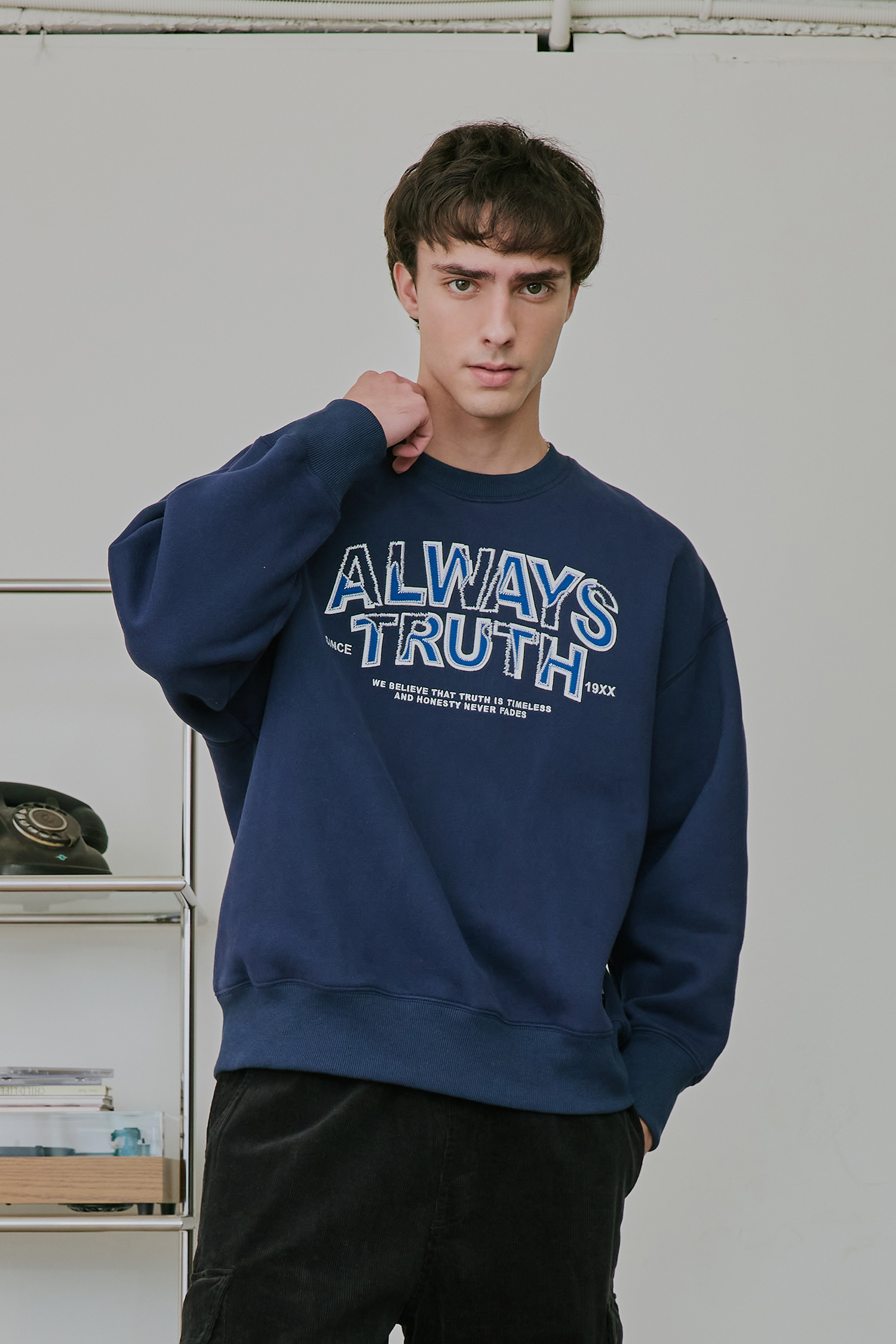 真理永恆 刷毛長袖上衣